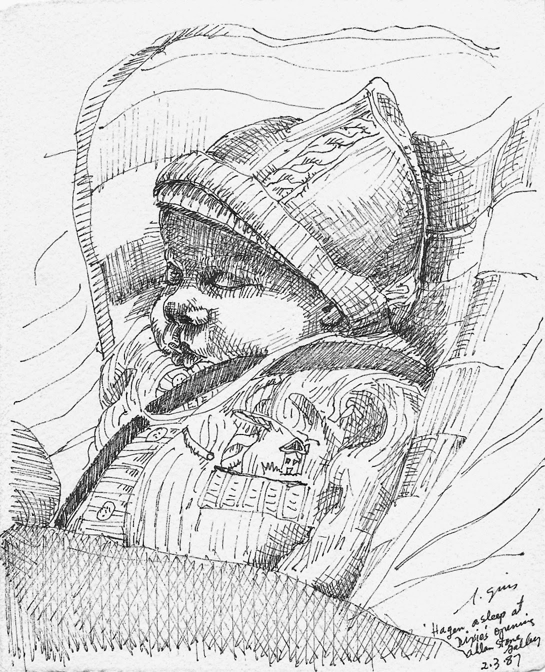 Hagen Asleep