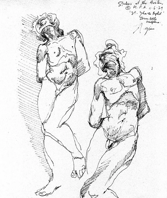 Boston Museum Sculpture Study