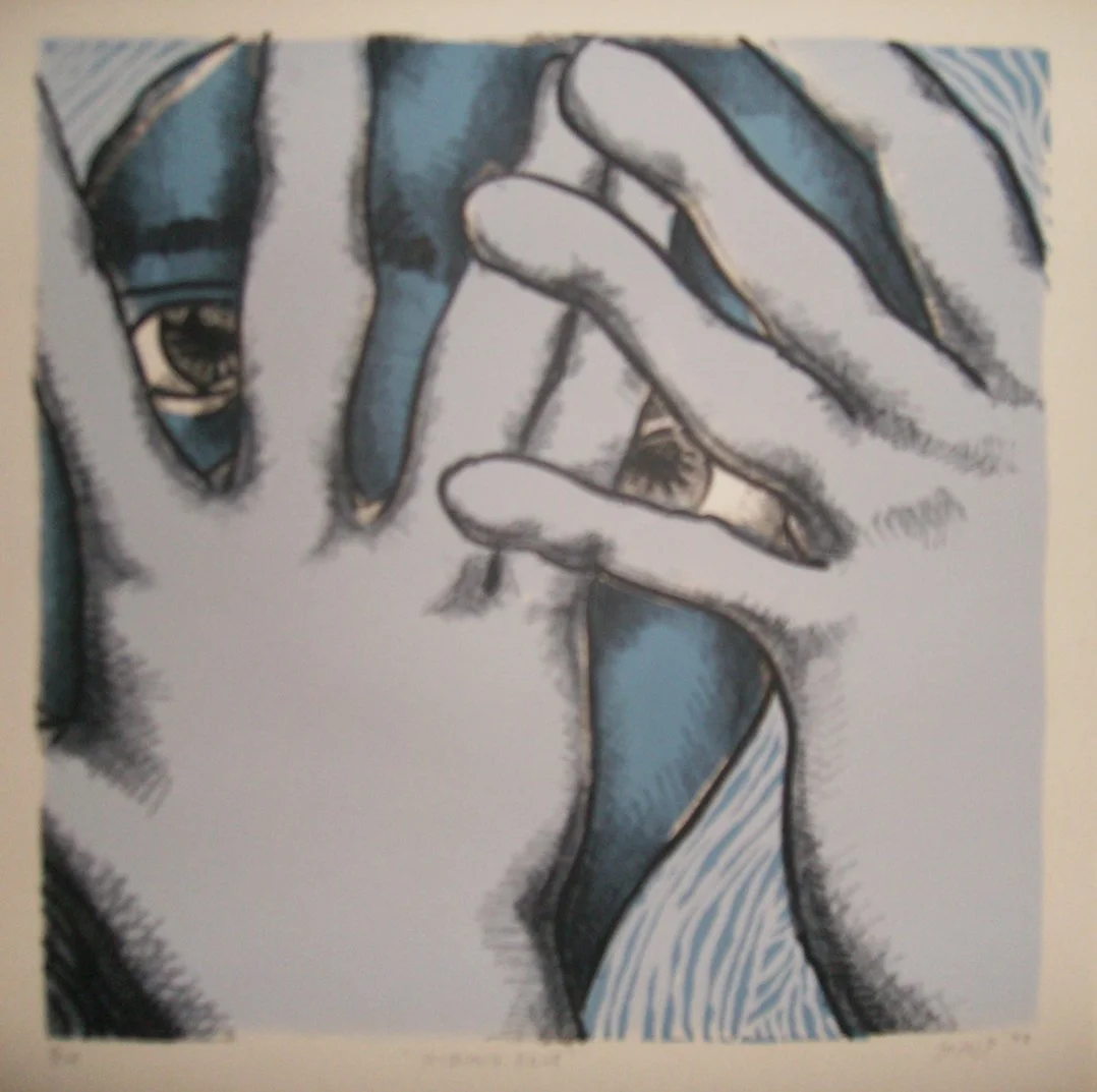 Hiding Blue