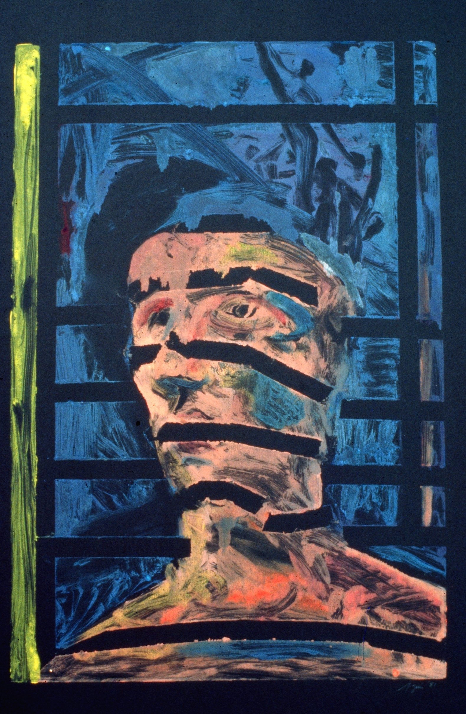 Man with Window Shadows