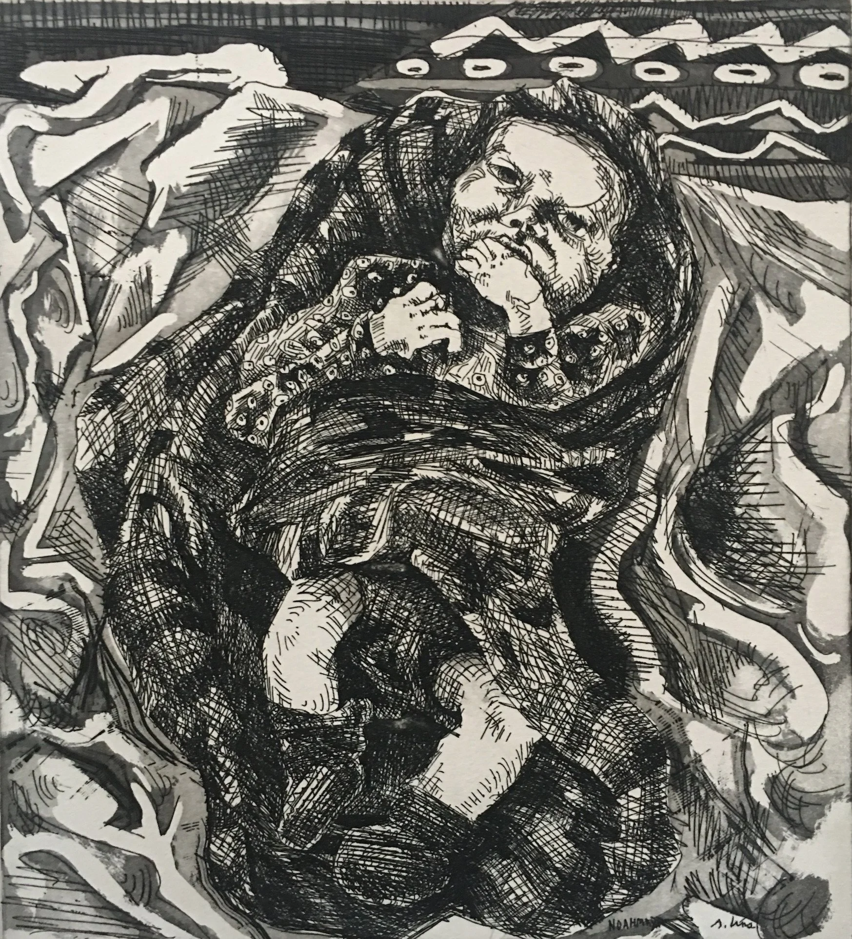 Noah in Blankets