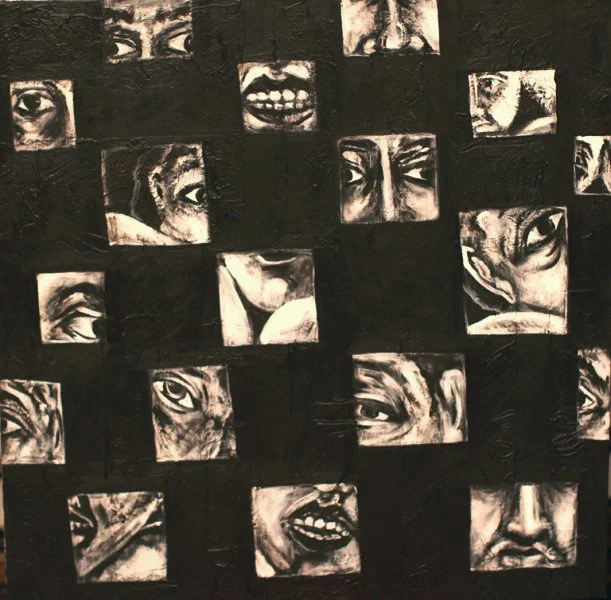 Cut Outs - White on Black