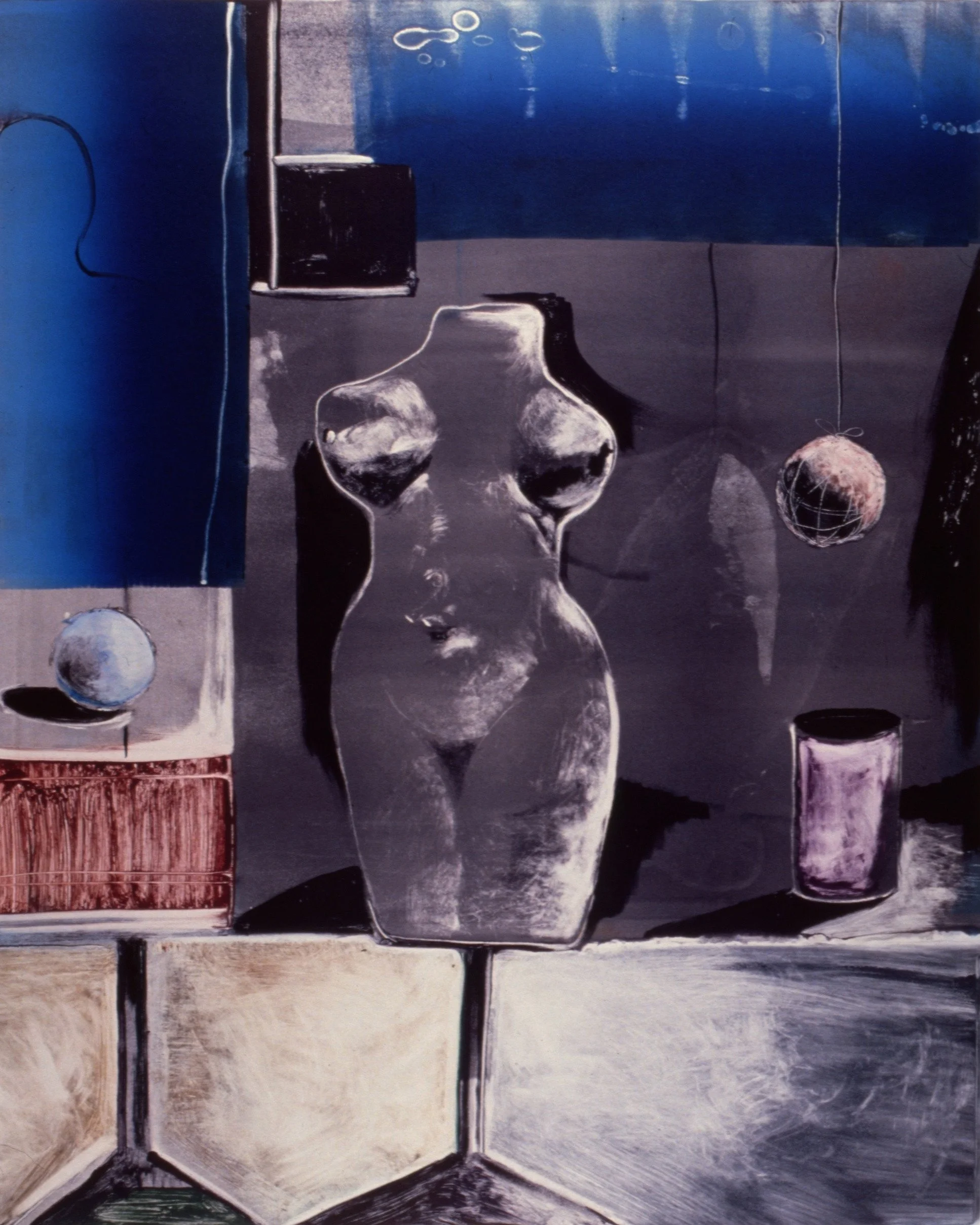 Mannequin & Hanging Ball