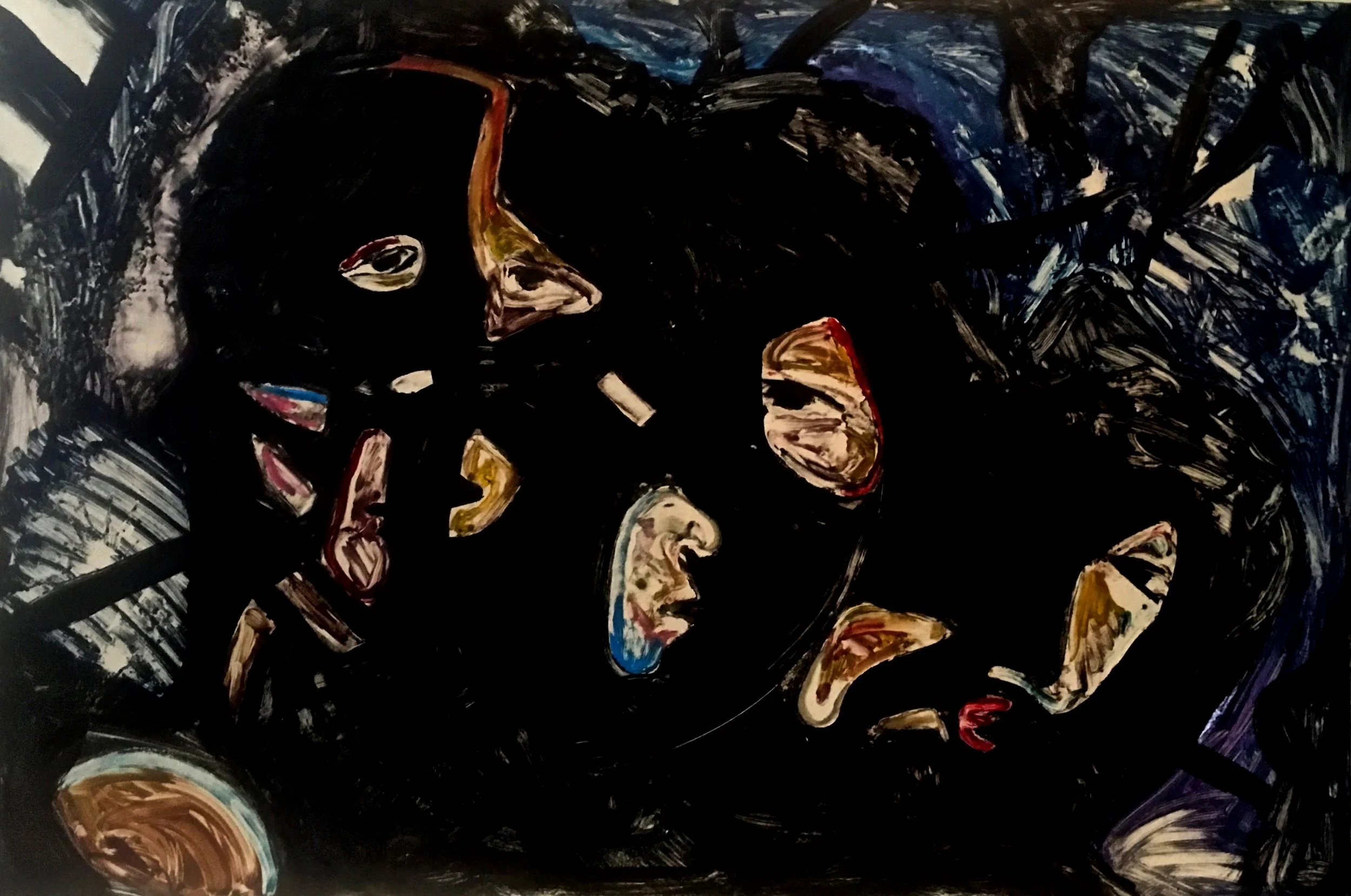 Three Men in Shadows