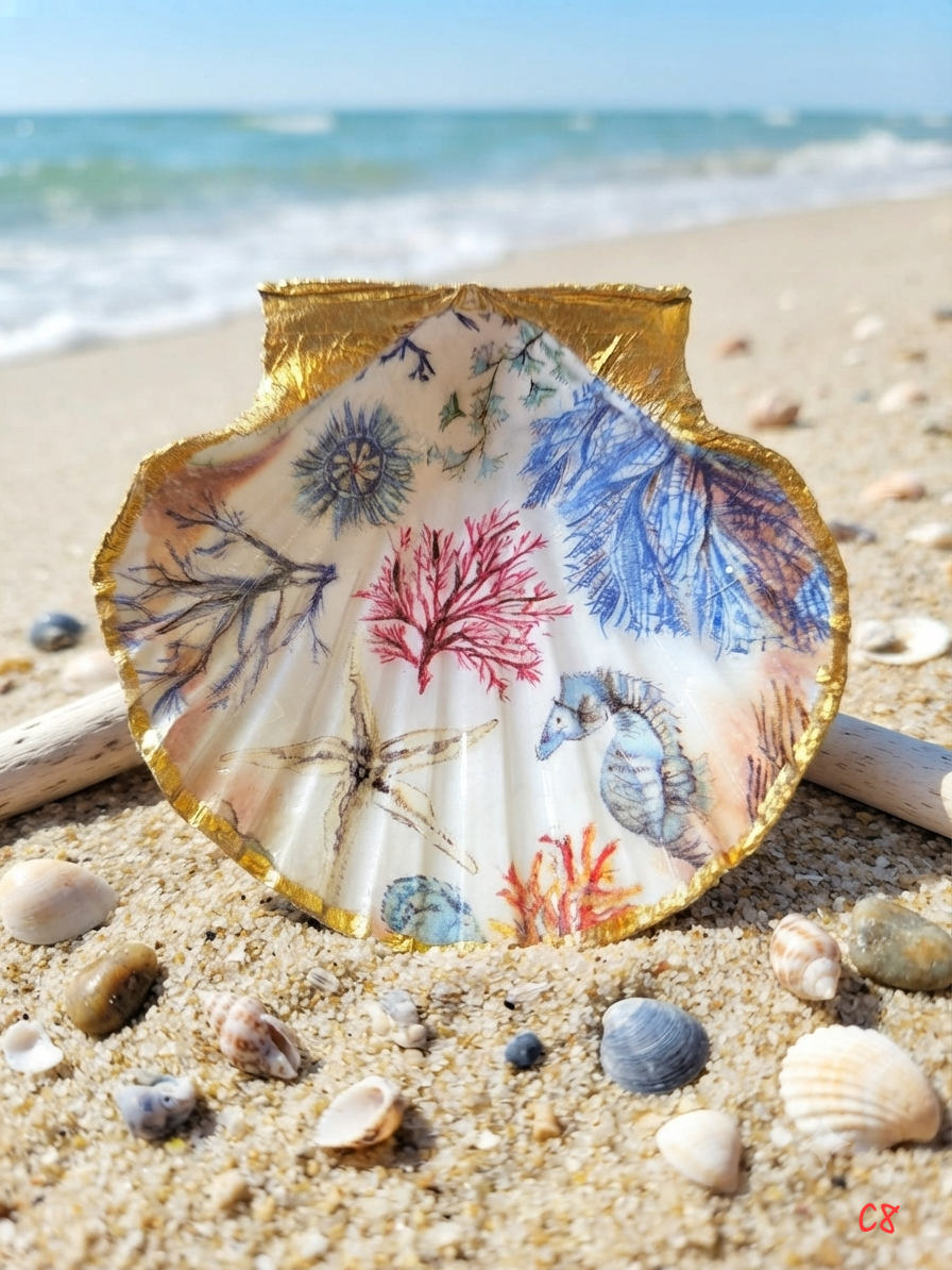 Sea Horse Trinket Dish