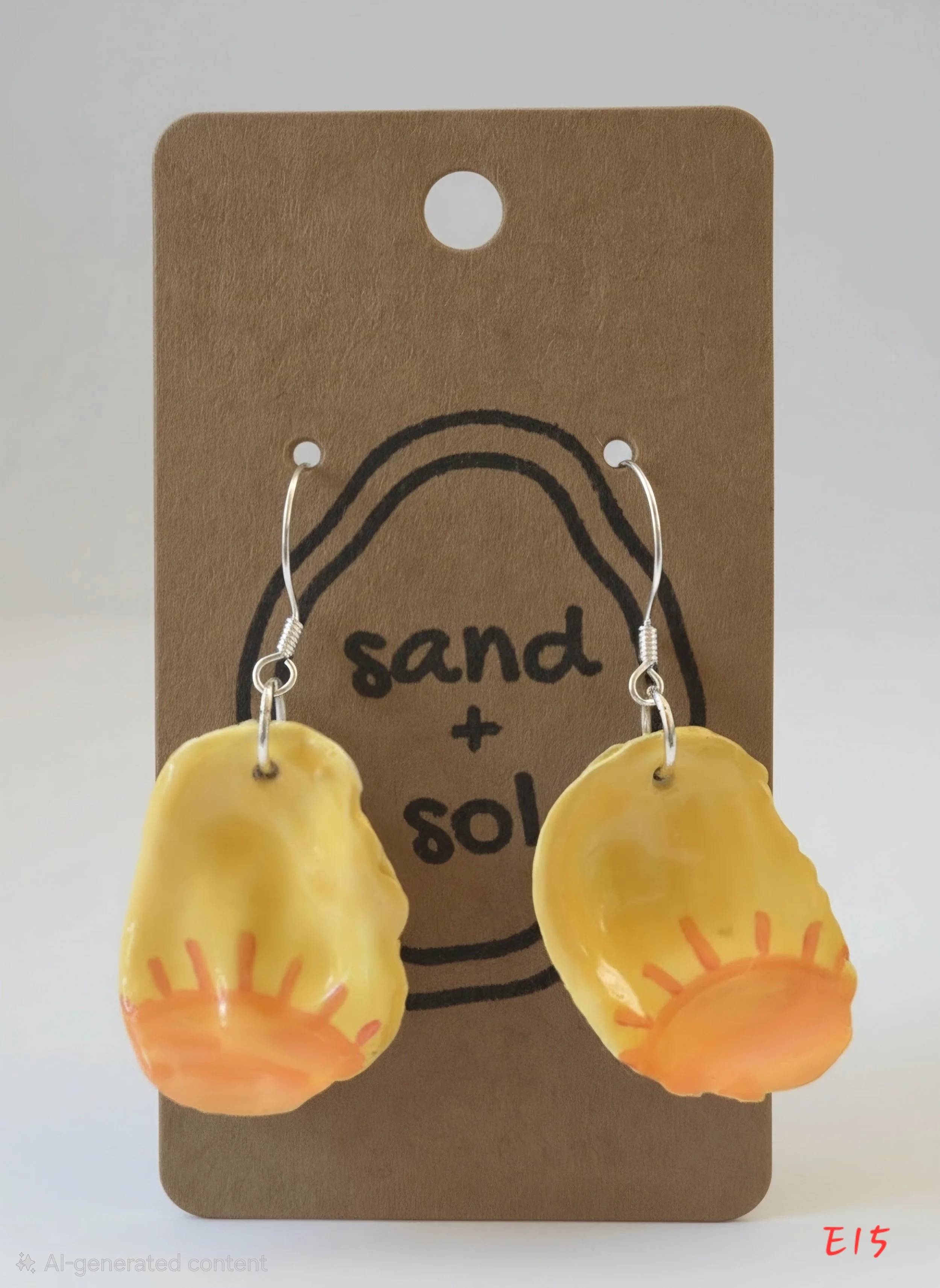 Sunny Daze Oyster Shell Earrings