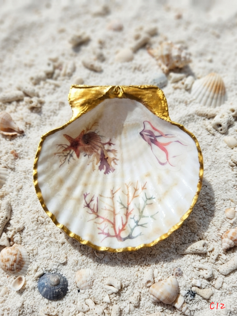 Rainbow Coral Trinket Dish