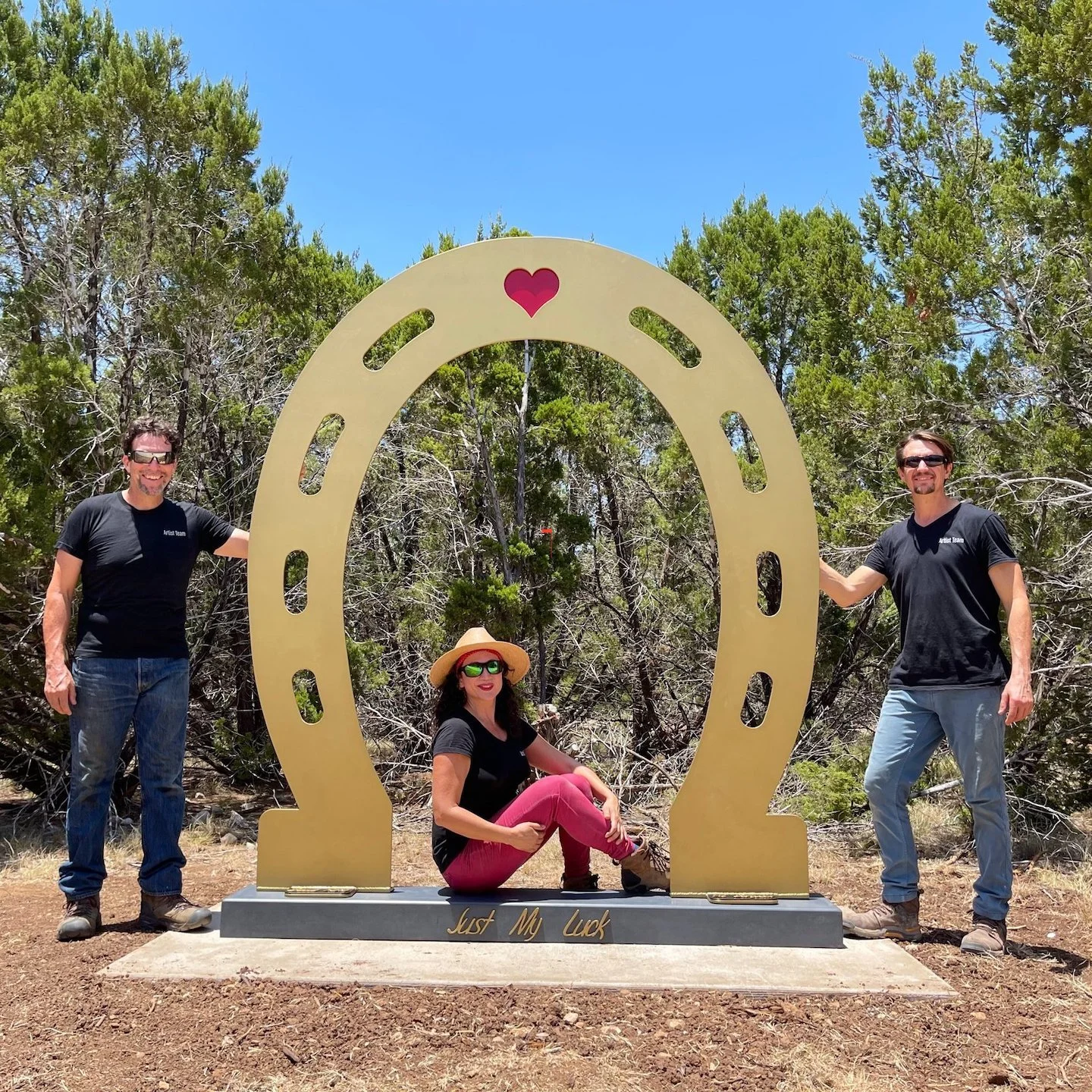 "Just My Luck" Public Art-Leander TX