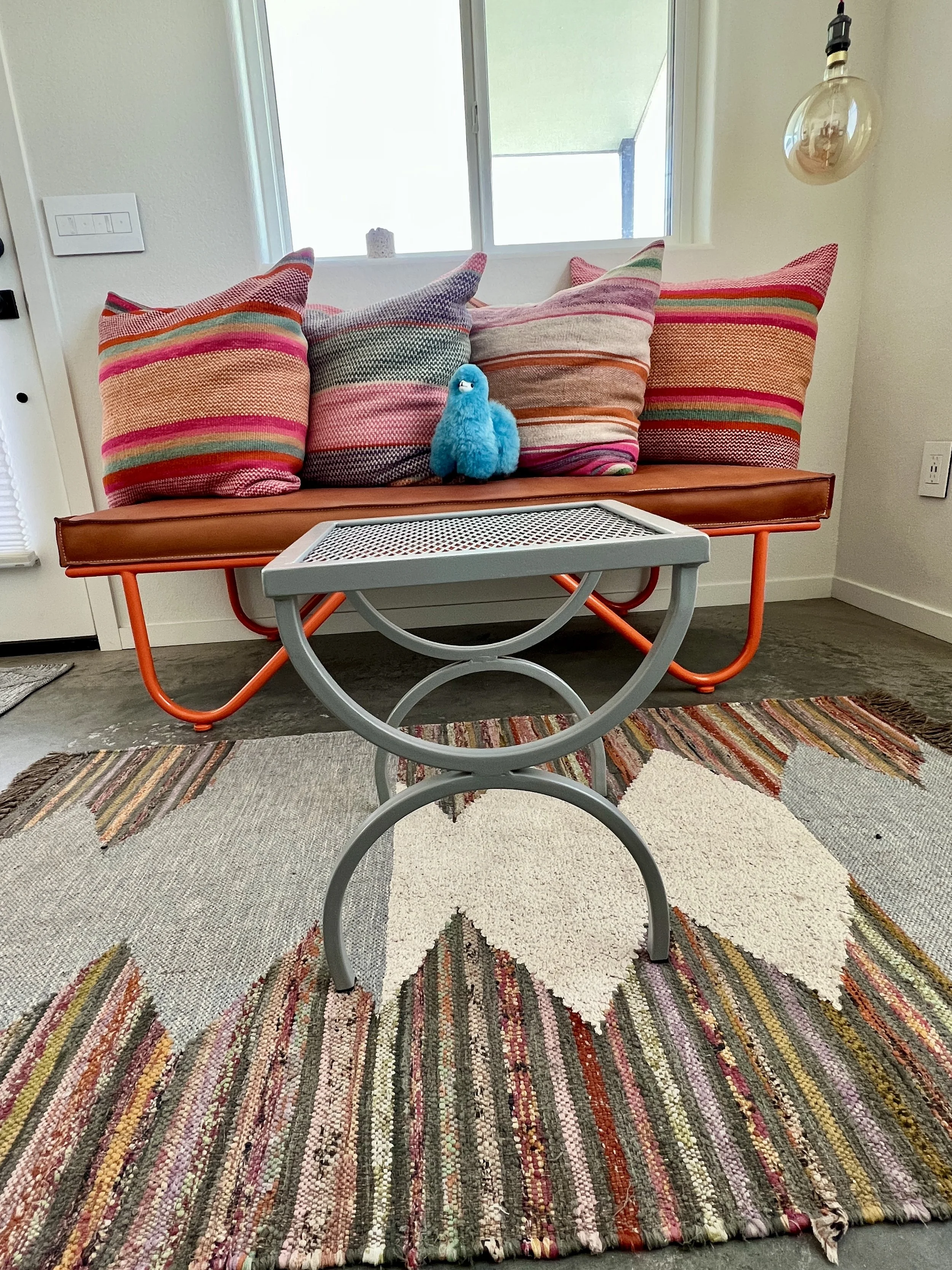 Steel Side Table