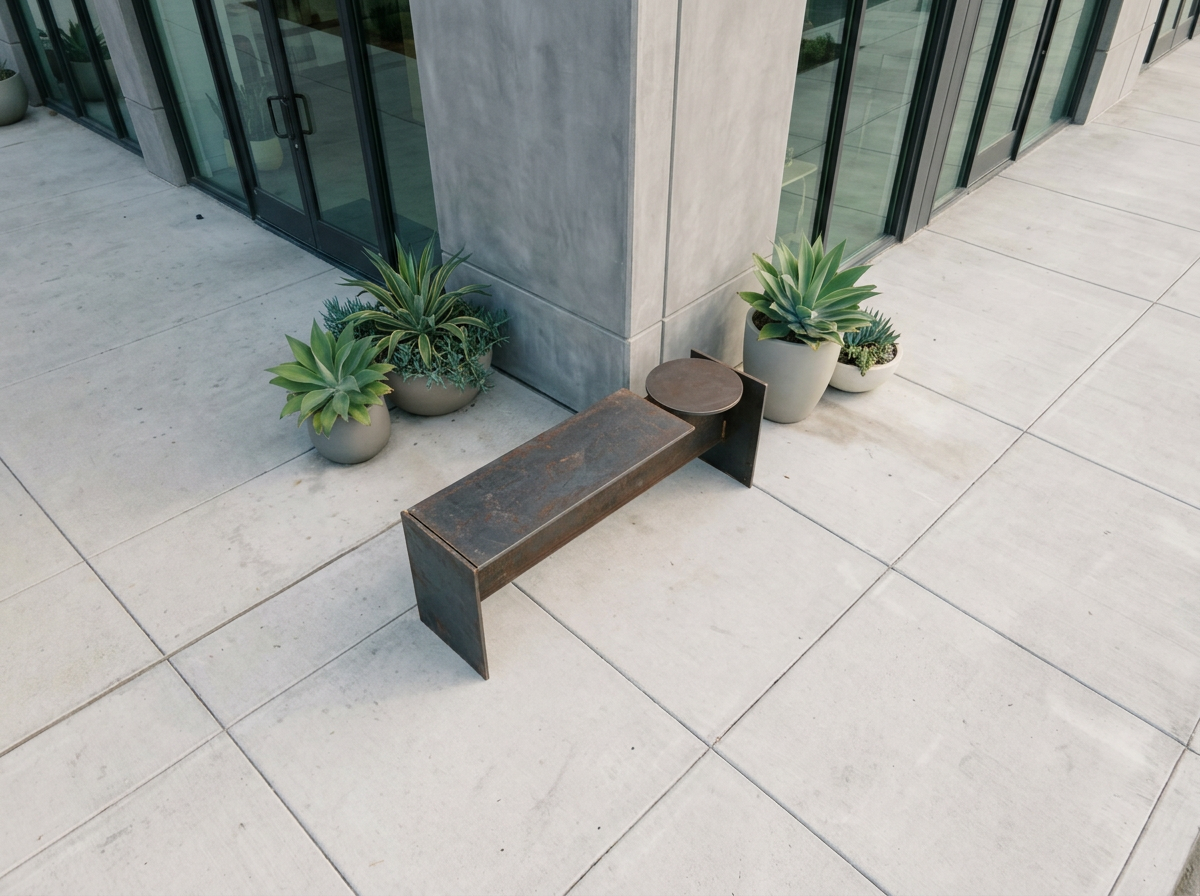 Commercial/Residential Steel Bench