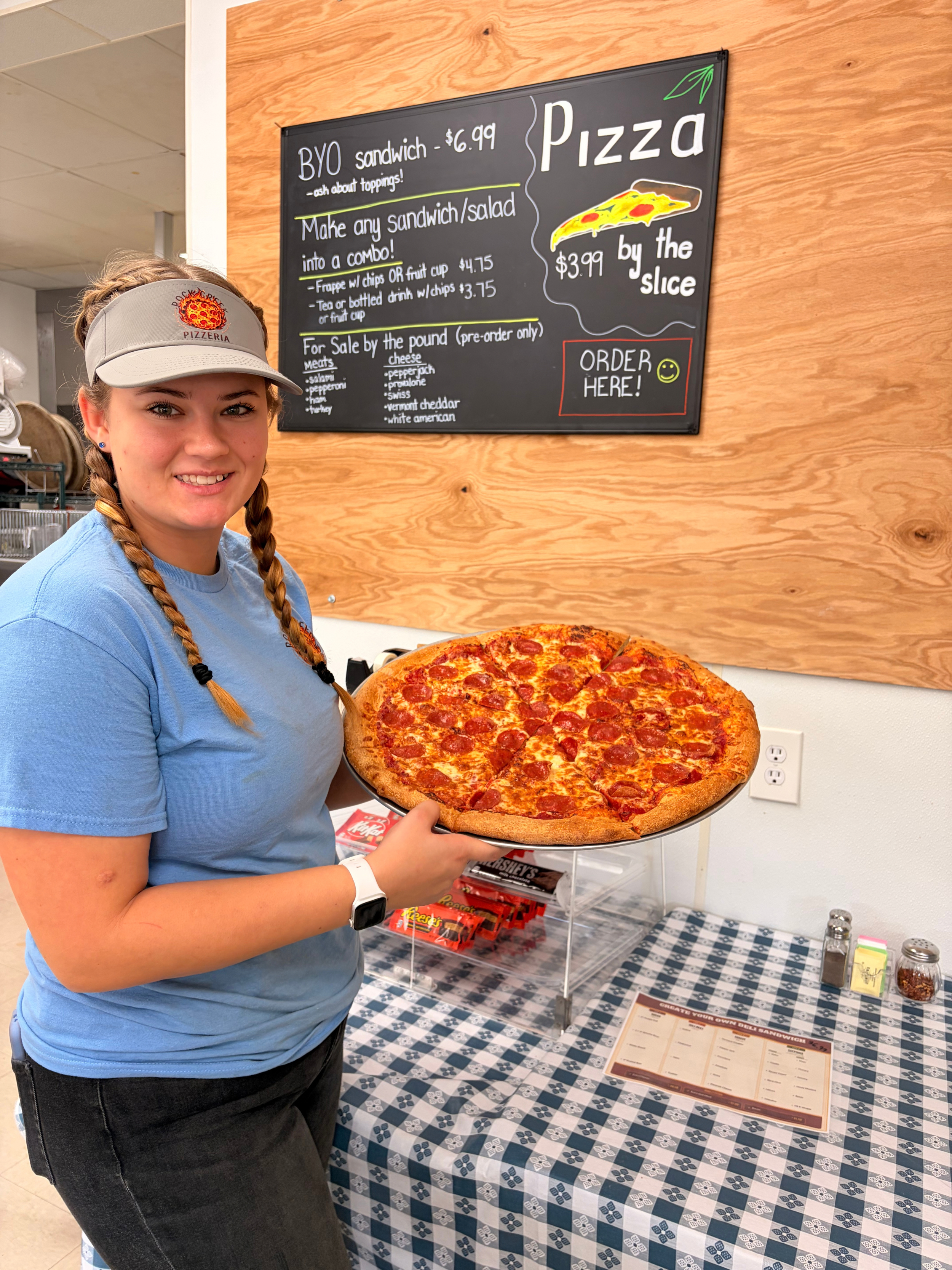 Team Member with Pizza - Rock Creek Pizzeria (1).png