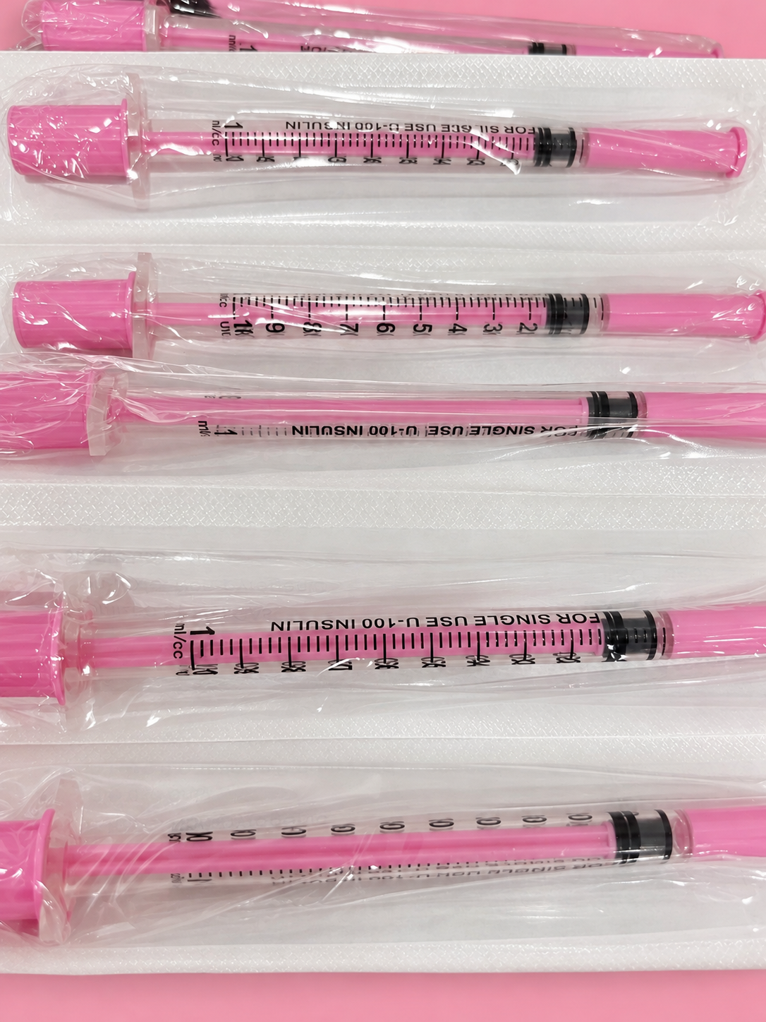 PINK SYRINGES