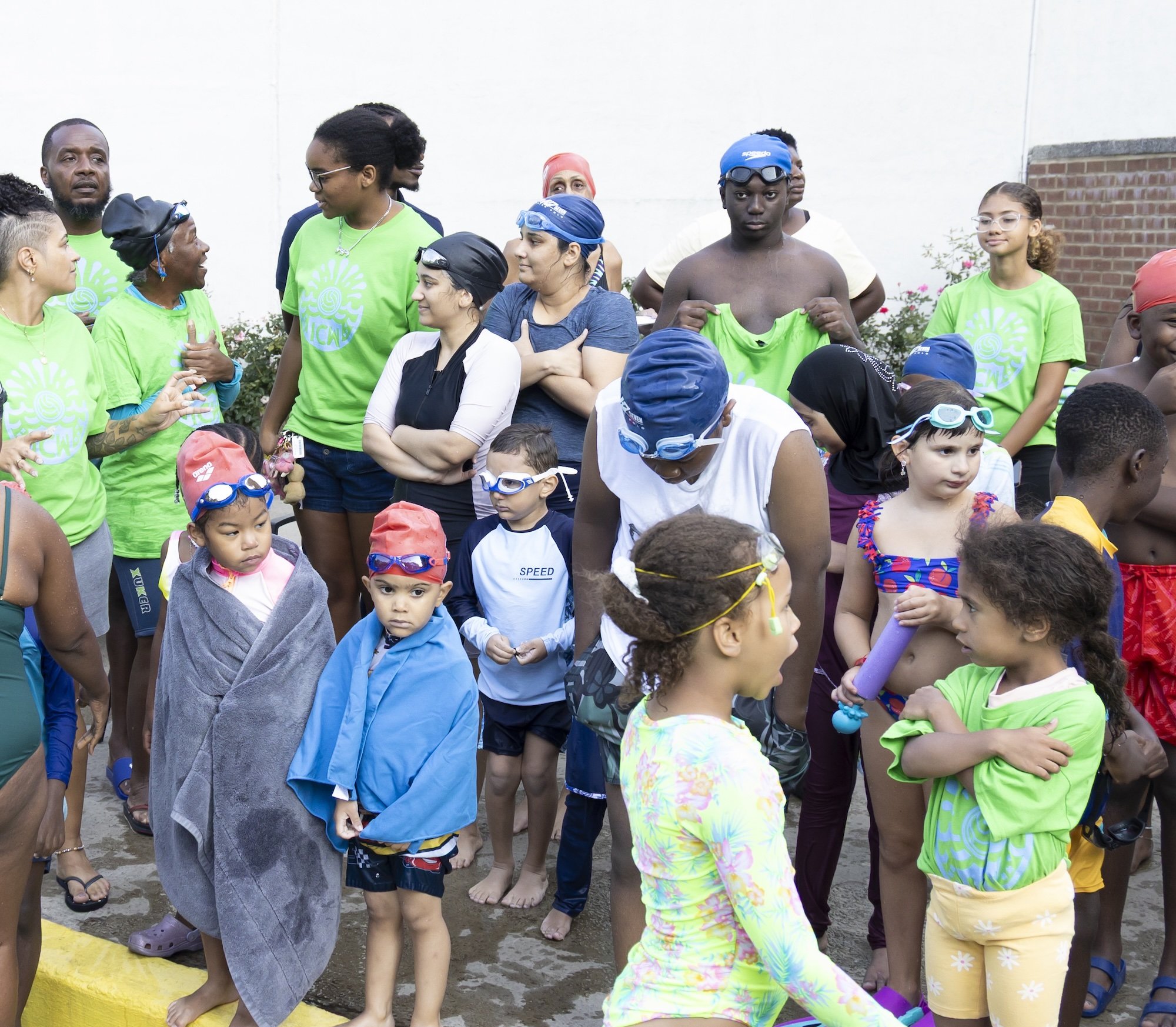 Summer Swim Celebration a Hit with Midwood Residents