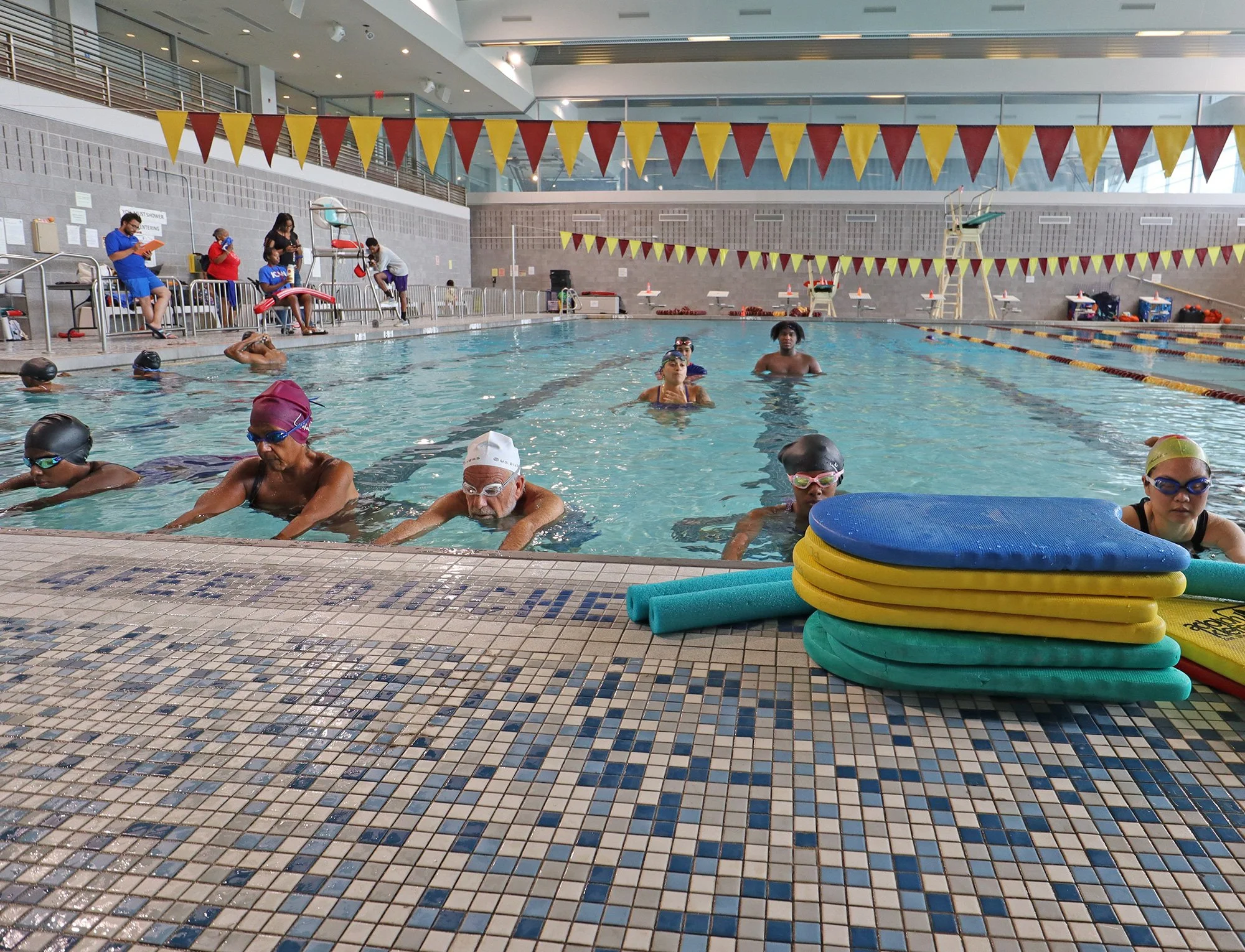 Central Brooklyn Children and Adults Celebrate Learn-to-Swim Milestone at Brooklyn College