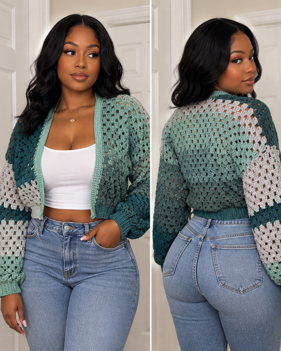 The Solange Cropped Cardigan