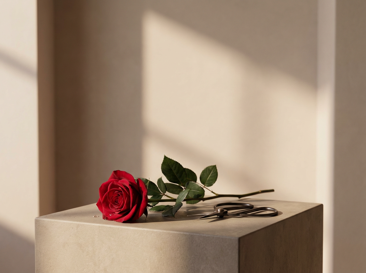 Long-Stemmed Red Rose