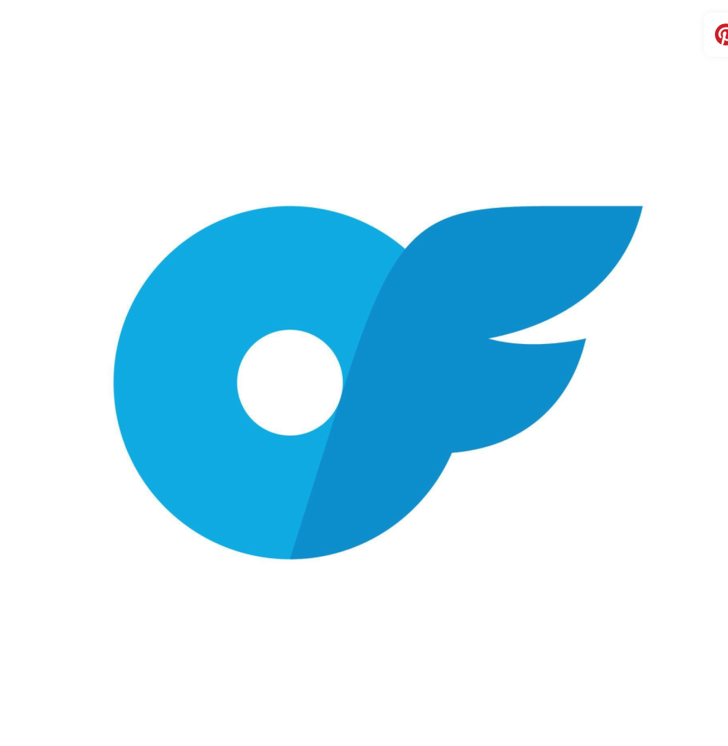 A logo combining a blue circle with a hole in the middle and a stylized blue leaf.