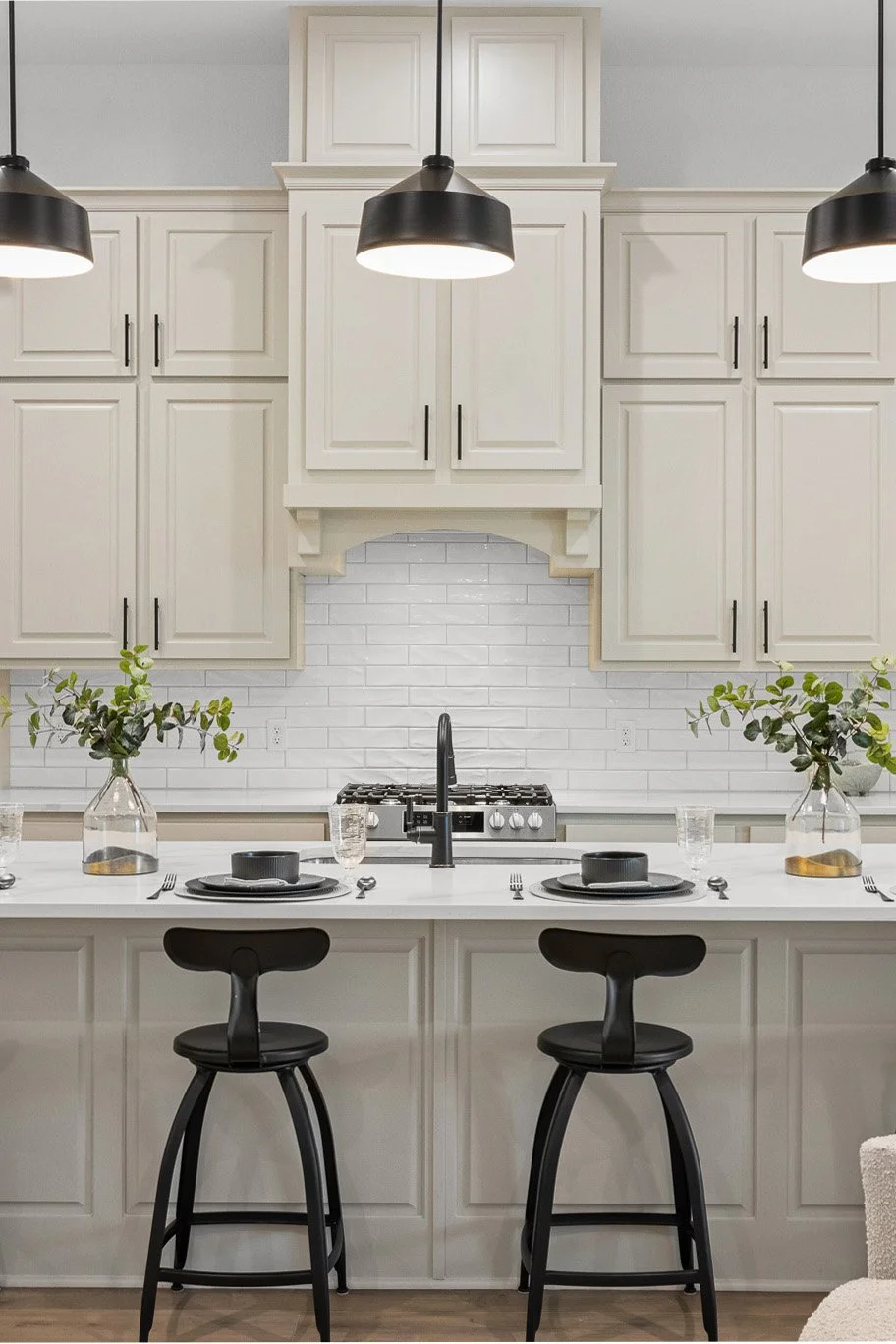 Repose Grey cabinets