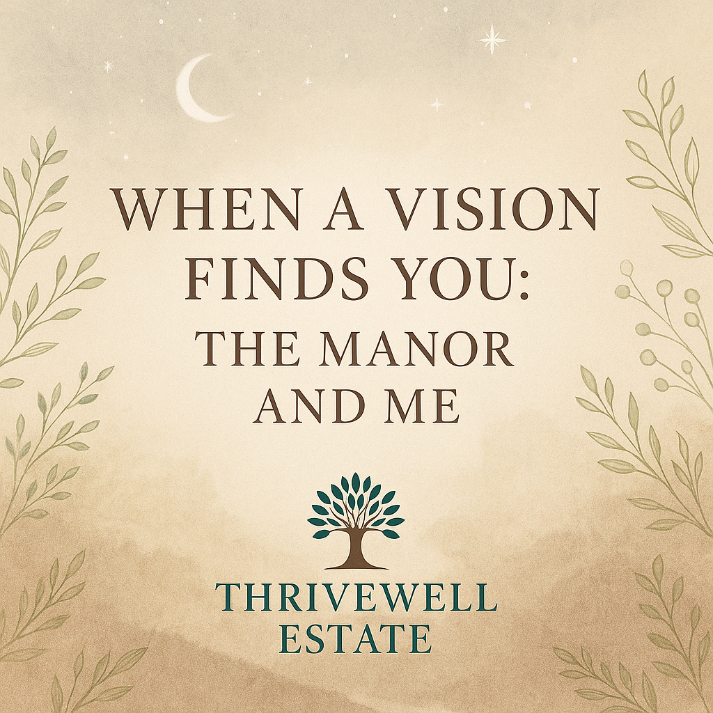 When a Vision Finds You: The Manor and Me