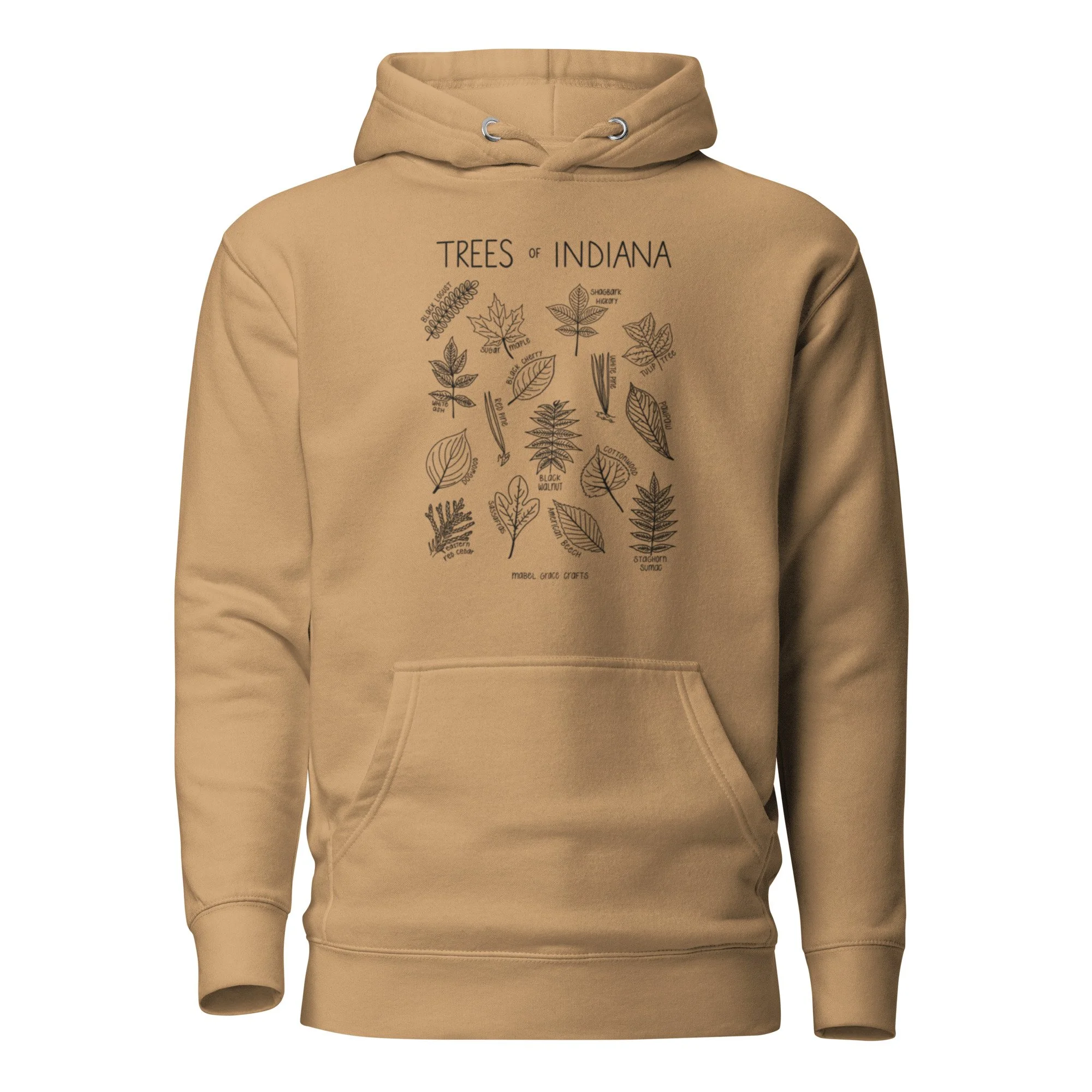 Trees of Indiana Hoodie