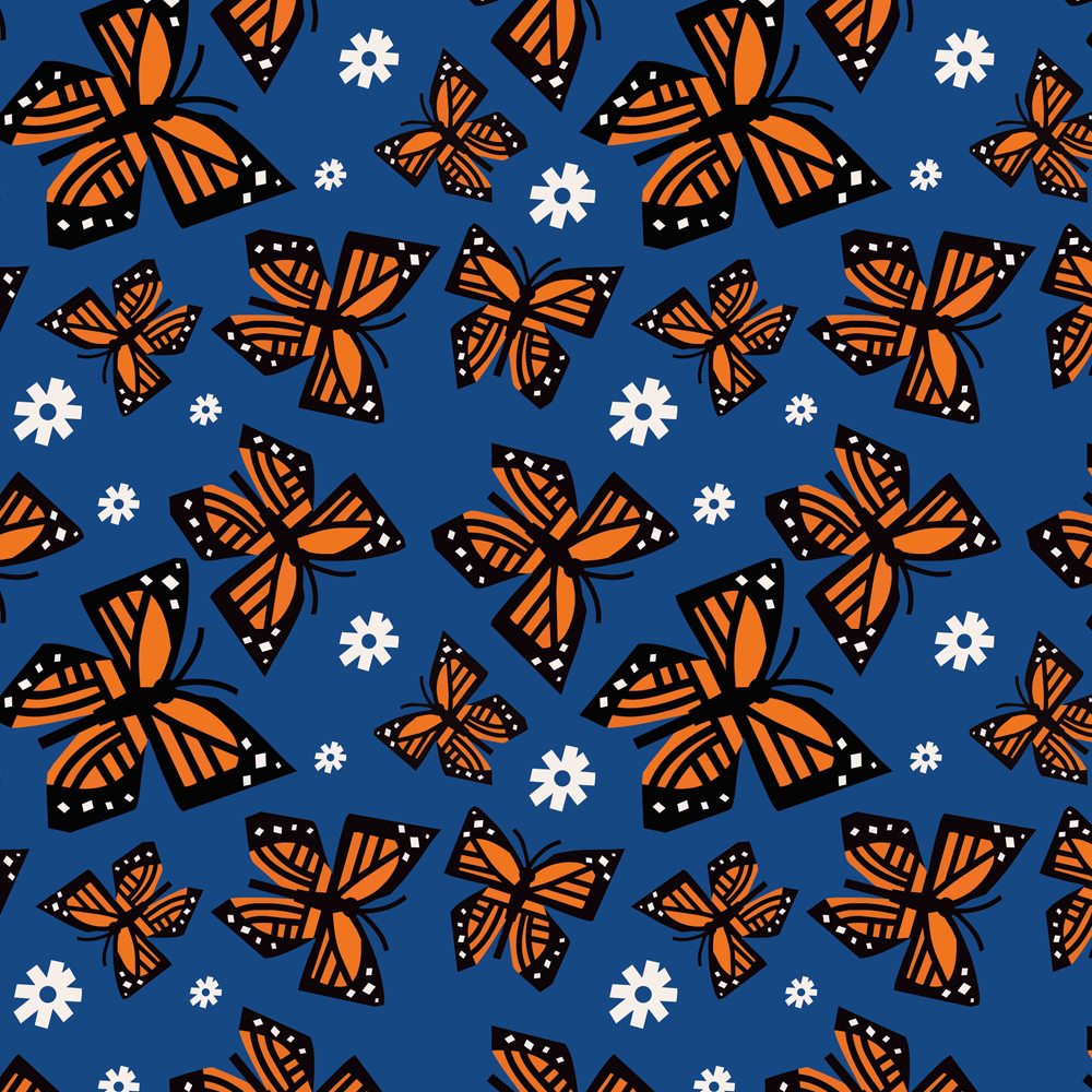 Wings of August Pattern