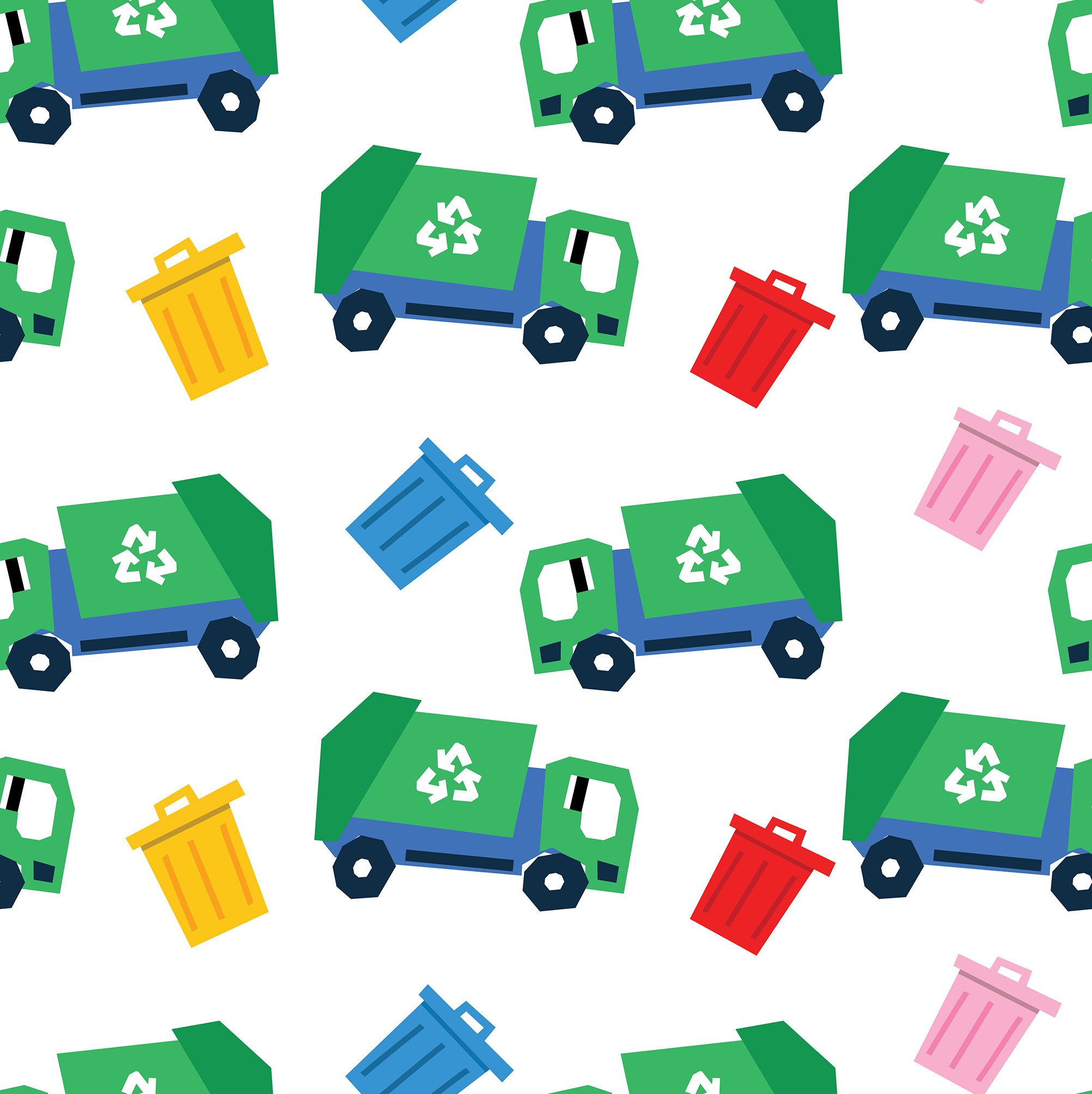 Garbage Day Pattern