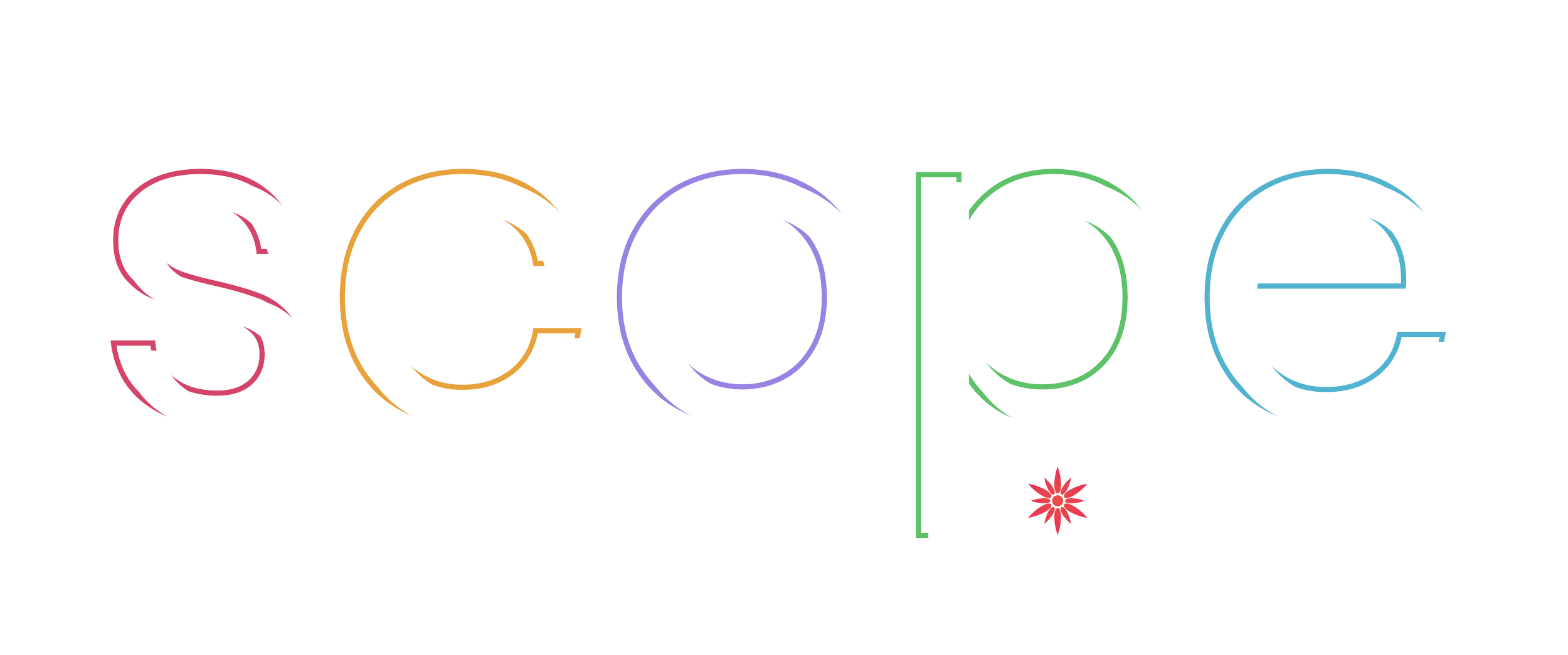 Decorative word spelling 'Selfie' in colorful, outlined letters with a small red flower at the bottom.