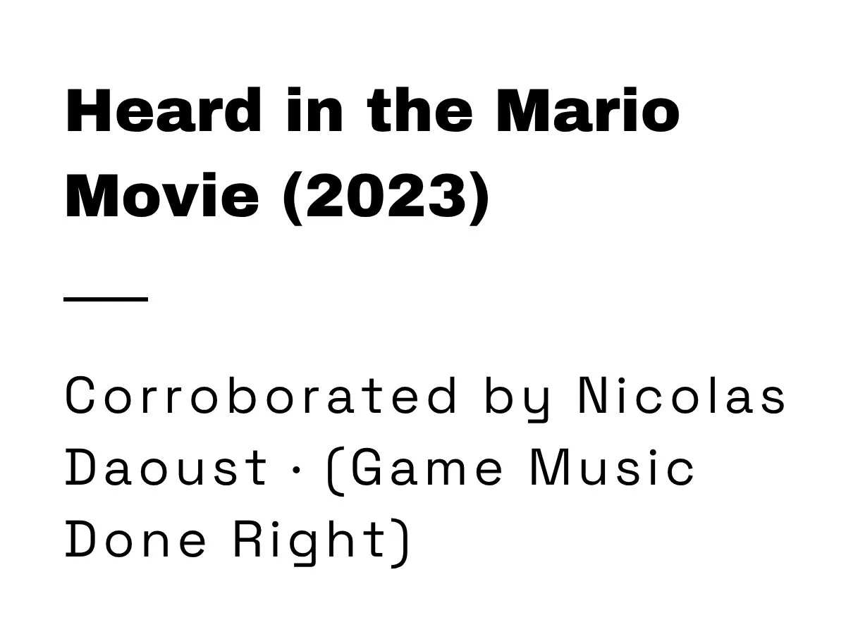When the Mario Movie (2023) Arrived in Theaters, Fans Pointed Straight Back to Martin Leung