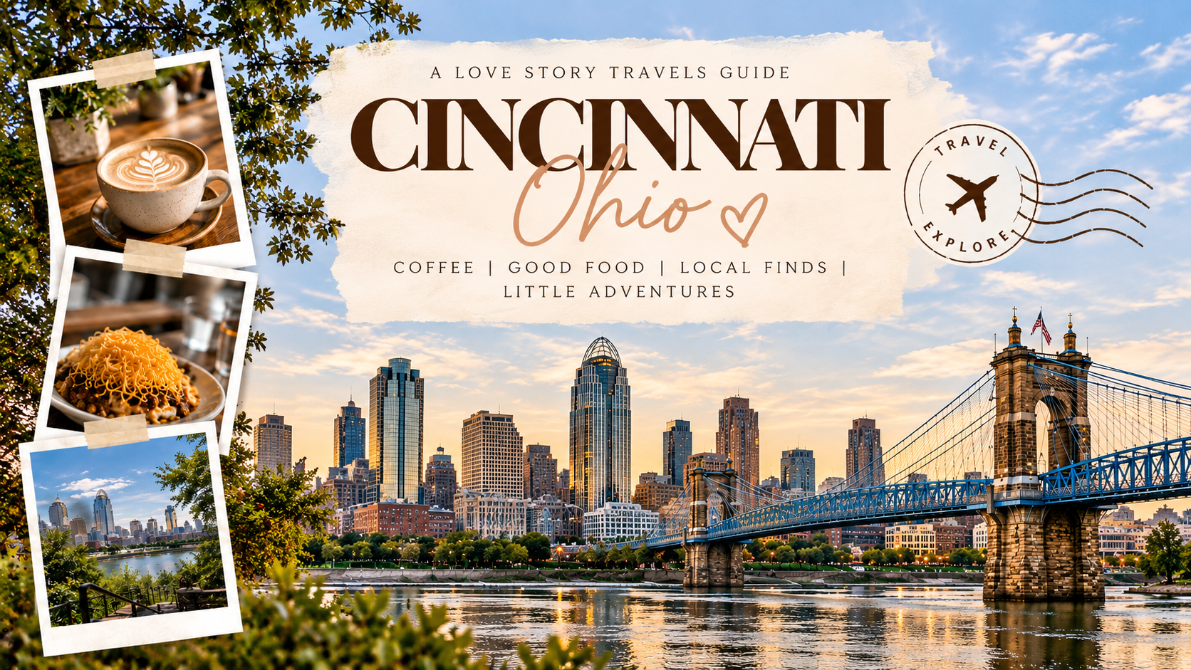 CINCINNATI, OHIO
Coffee • Food • Stay • Little Adventures
DOWNLOAD GUIDE →