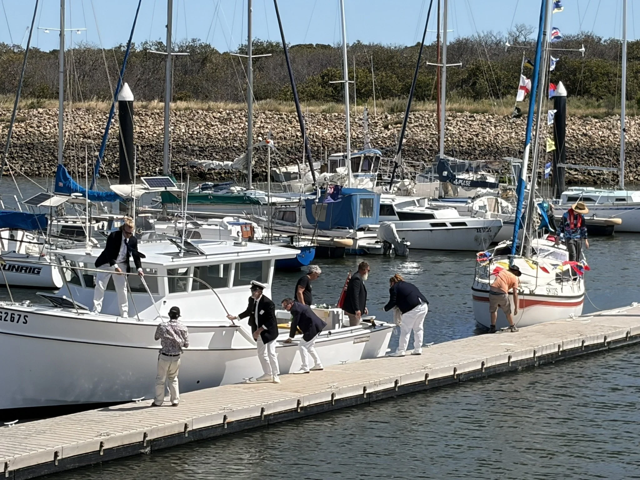 ...we may belong to different clubs but we are united in our love of boats, the water and our mutual respect for each other.