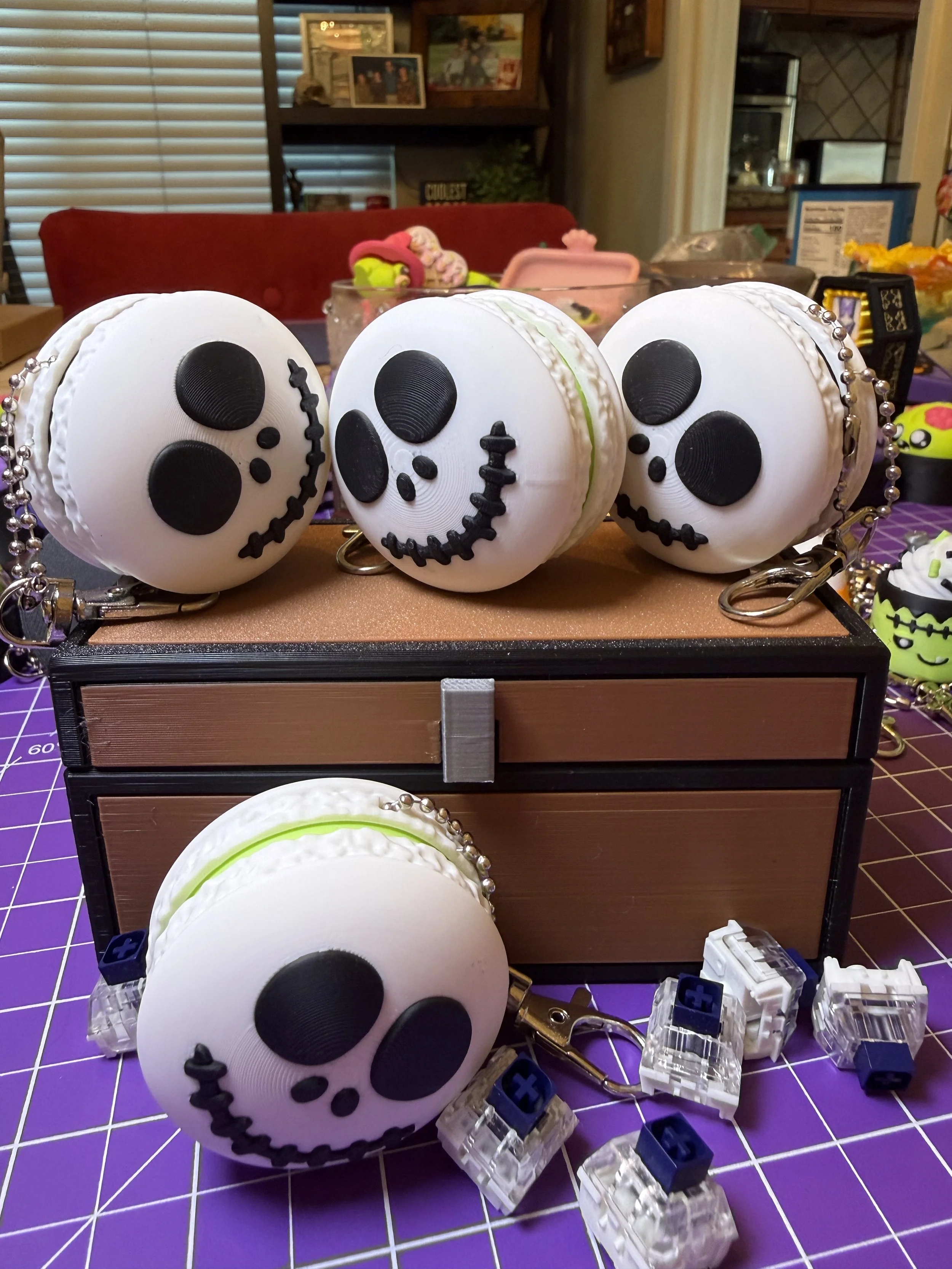 Jack Skellington Macaron Clicker