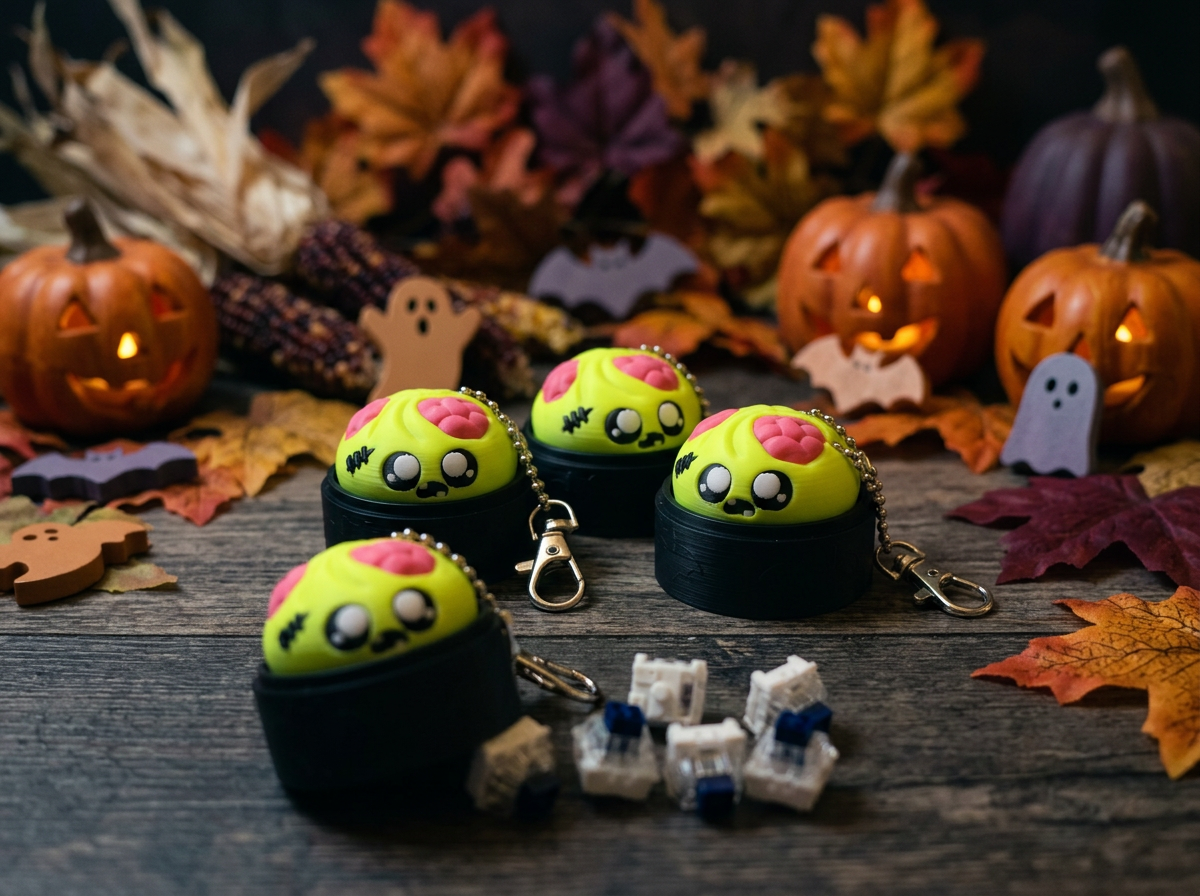 Zombie Bao Bun Fidget Clicker
