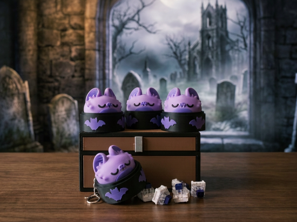 Batty the Bao Bun Fidget Clicker