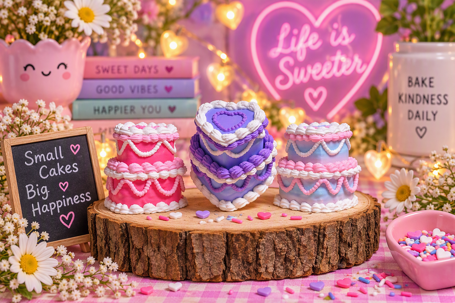 Heart Cake Fidget Clicker