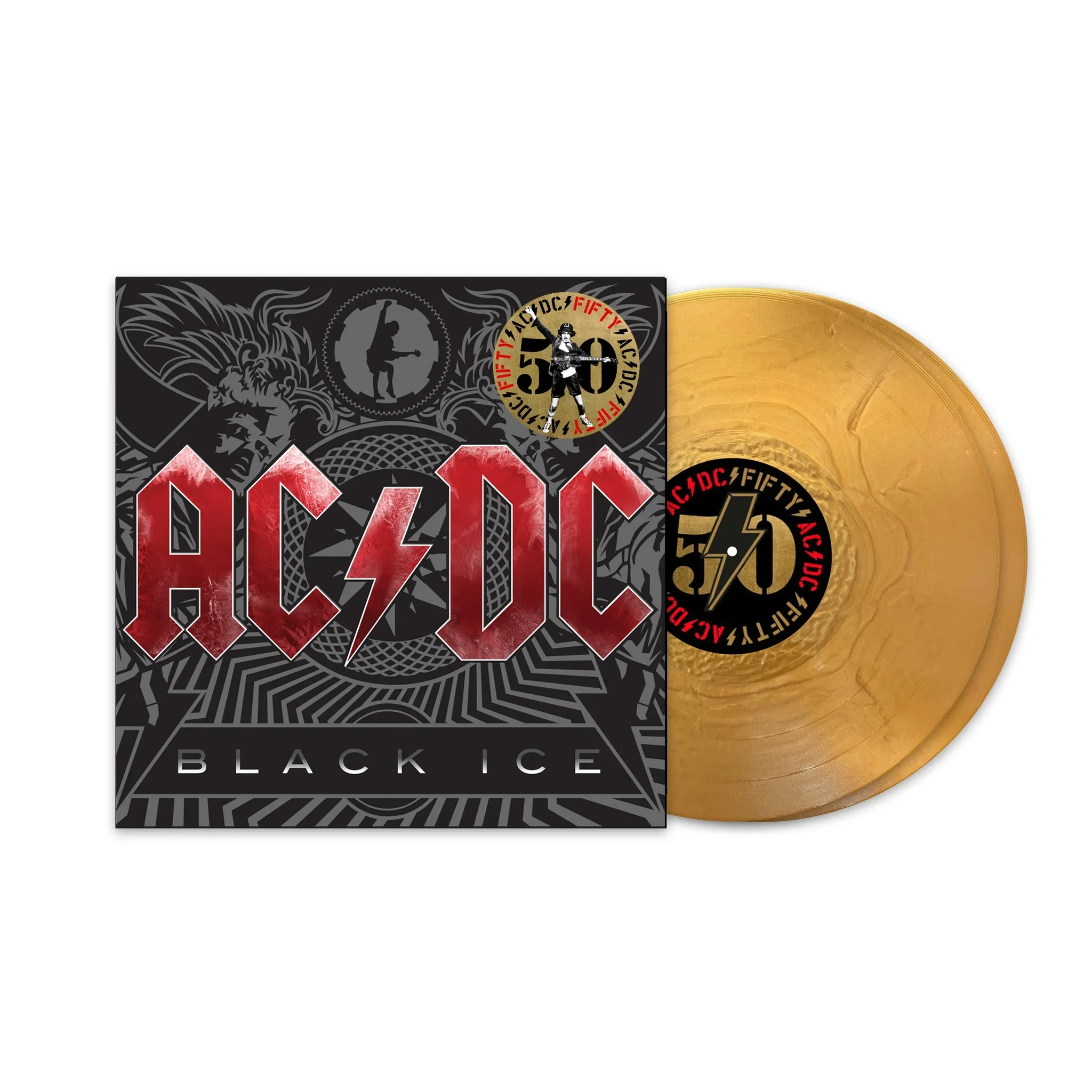 AC/DC - Black Ice 2LP (50th Anniversary Gold Vinyl)
