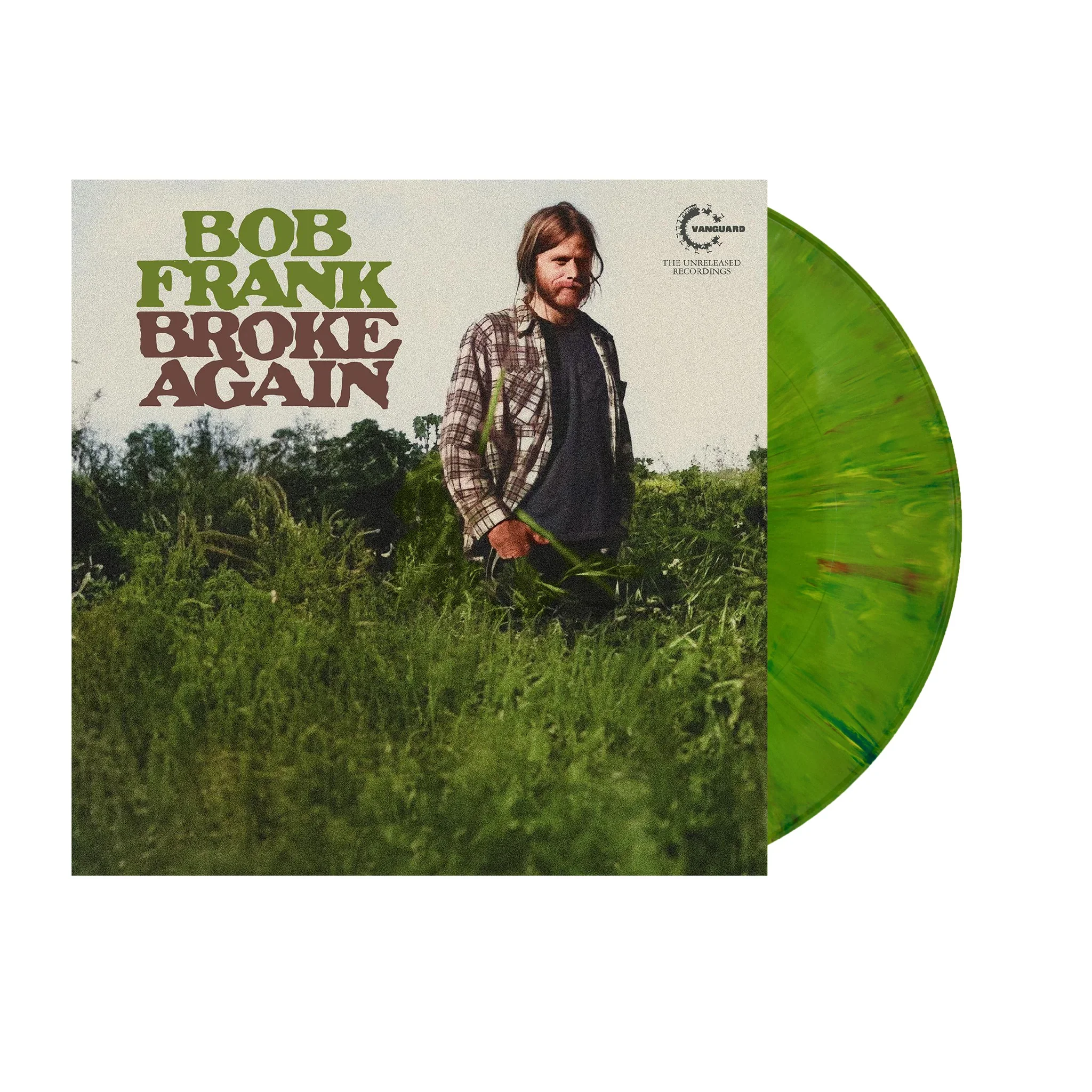 Bob Frank LP - Broke Again (Marijuana "Stems 'N Seeds" Coloured Vinyl)