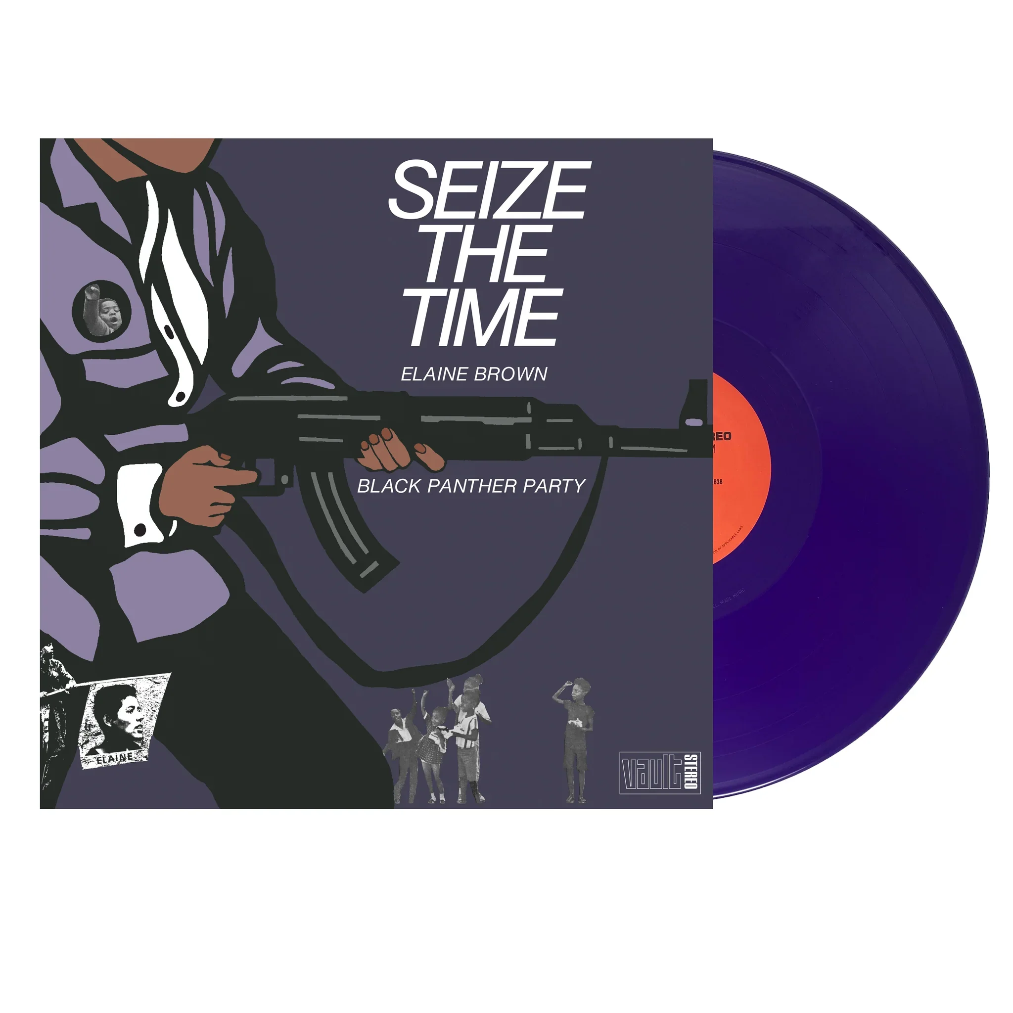 Elaine Brown - Seize the Time LP (Limited Edition Deep Purple Vinyl Only 950 Copies)