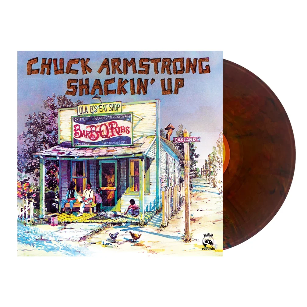 Chuck Armstrong - Shackin' Up LP (Limited Edition BBQ Sauce Red Only 1400 Copies)