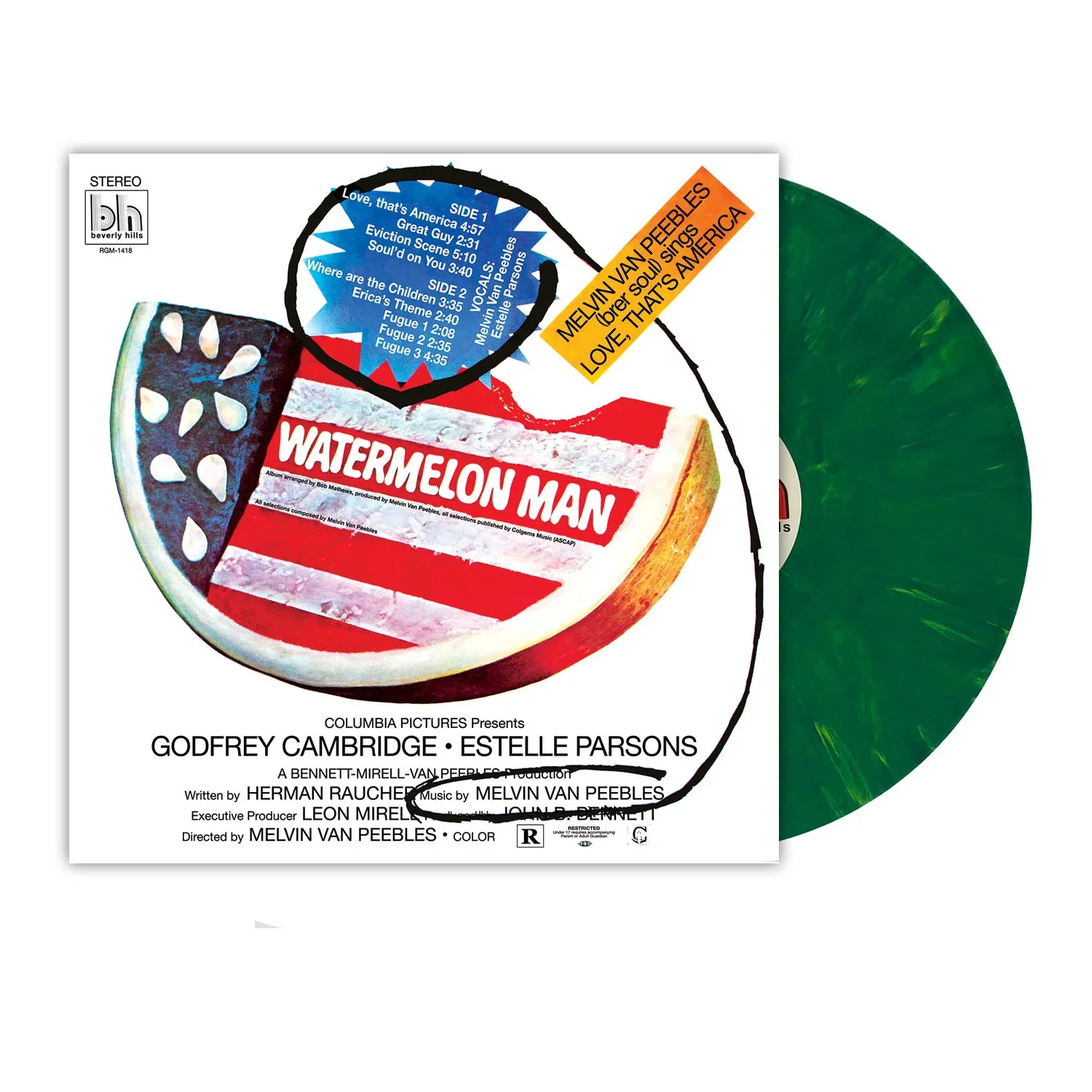 Melvin Van Peebles - Watermelon Man (Soundtrack) LP (Green Vinyl)