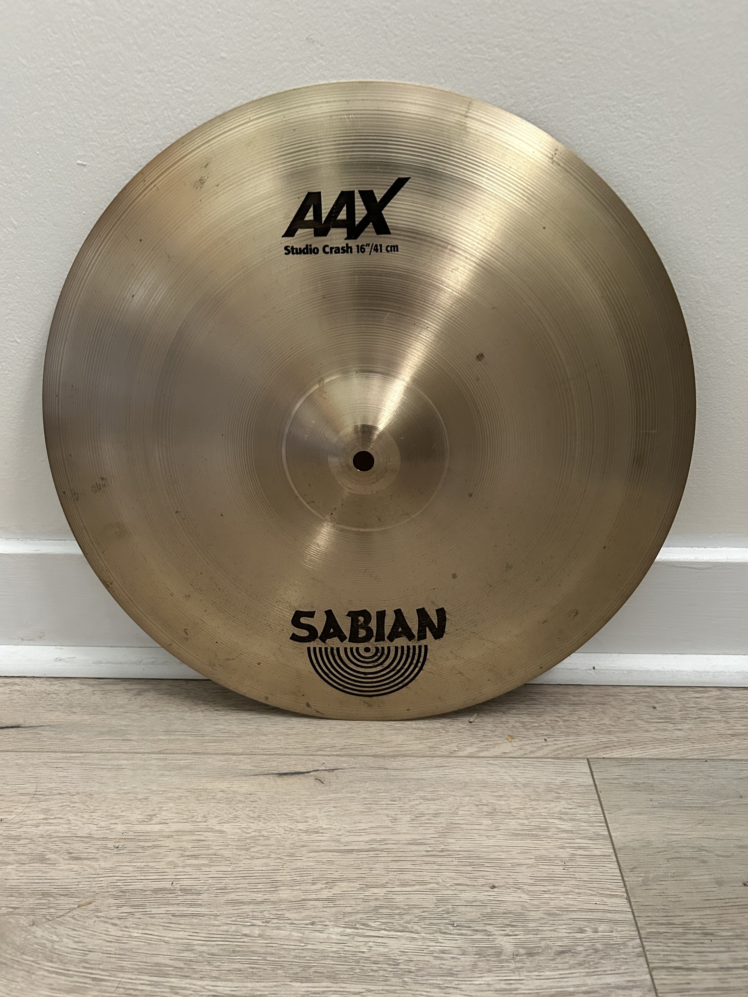 Sabian 16" AAX Studio Crash Cymbal (USED)