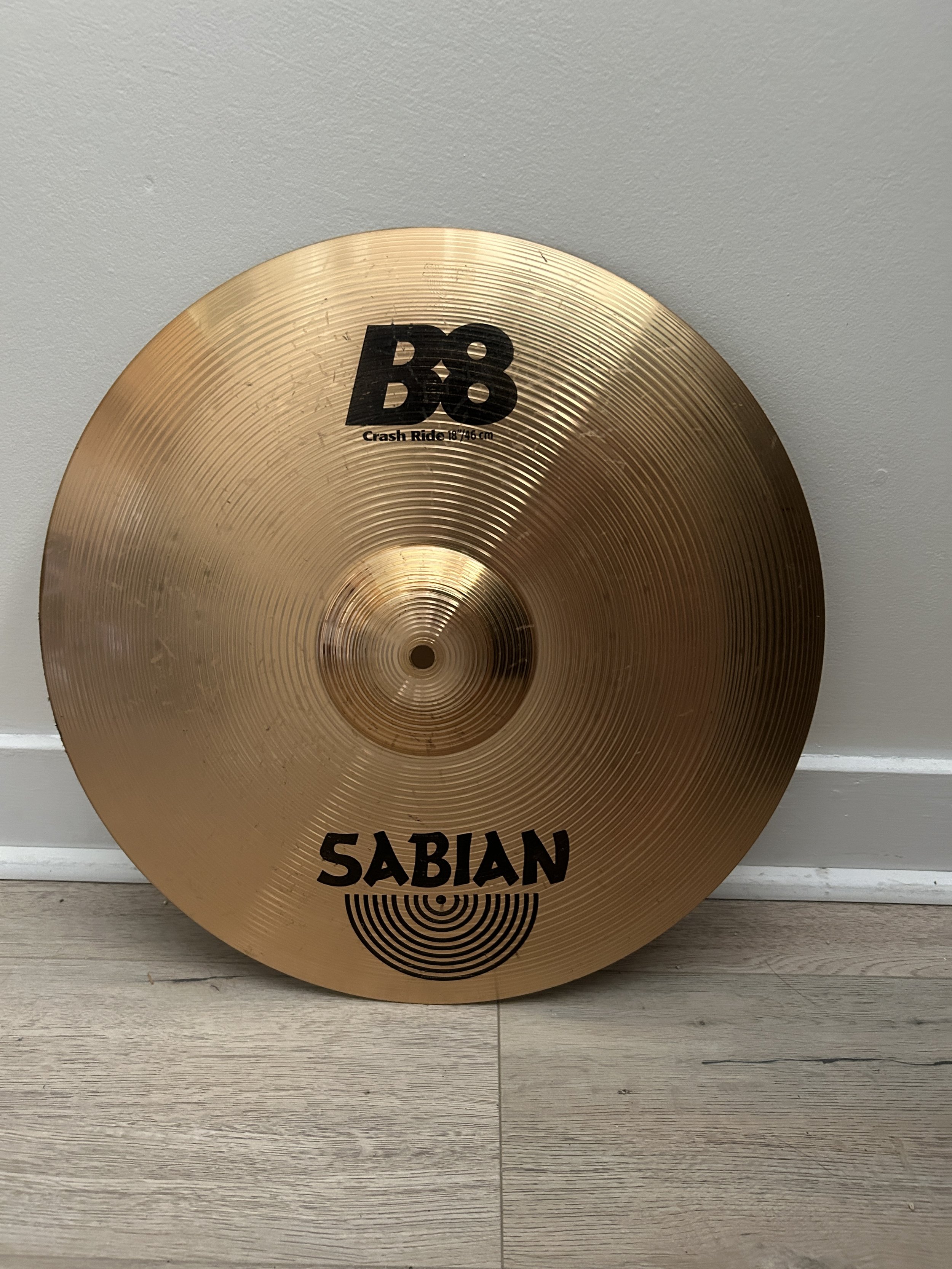 Sabian B8 18" Crash Ride Cymbal (USED)