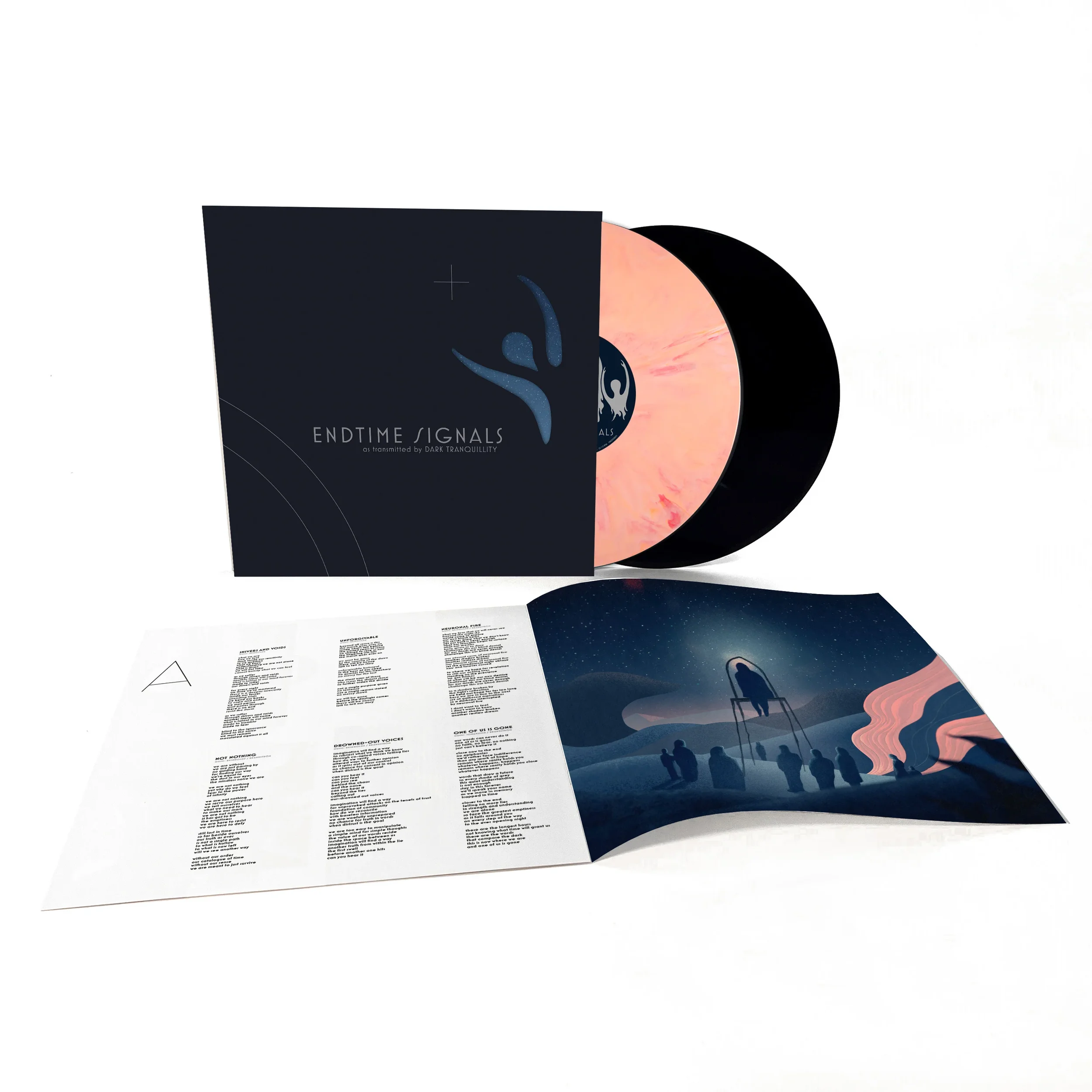 Dark Tranquillity - Endtime Signals 2LP (LTD. Deluxe in O-Card Neuronal Fire Vinyl w/ Black Bonus 12")