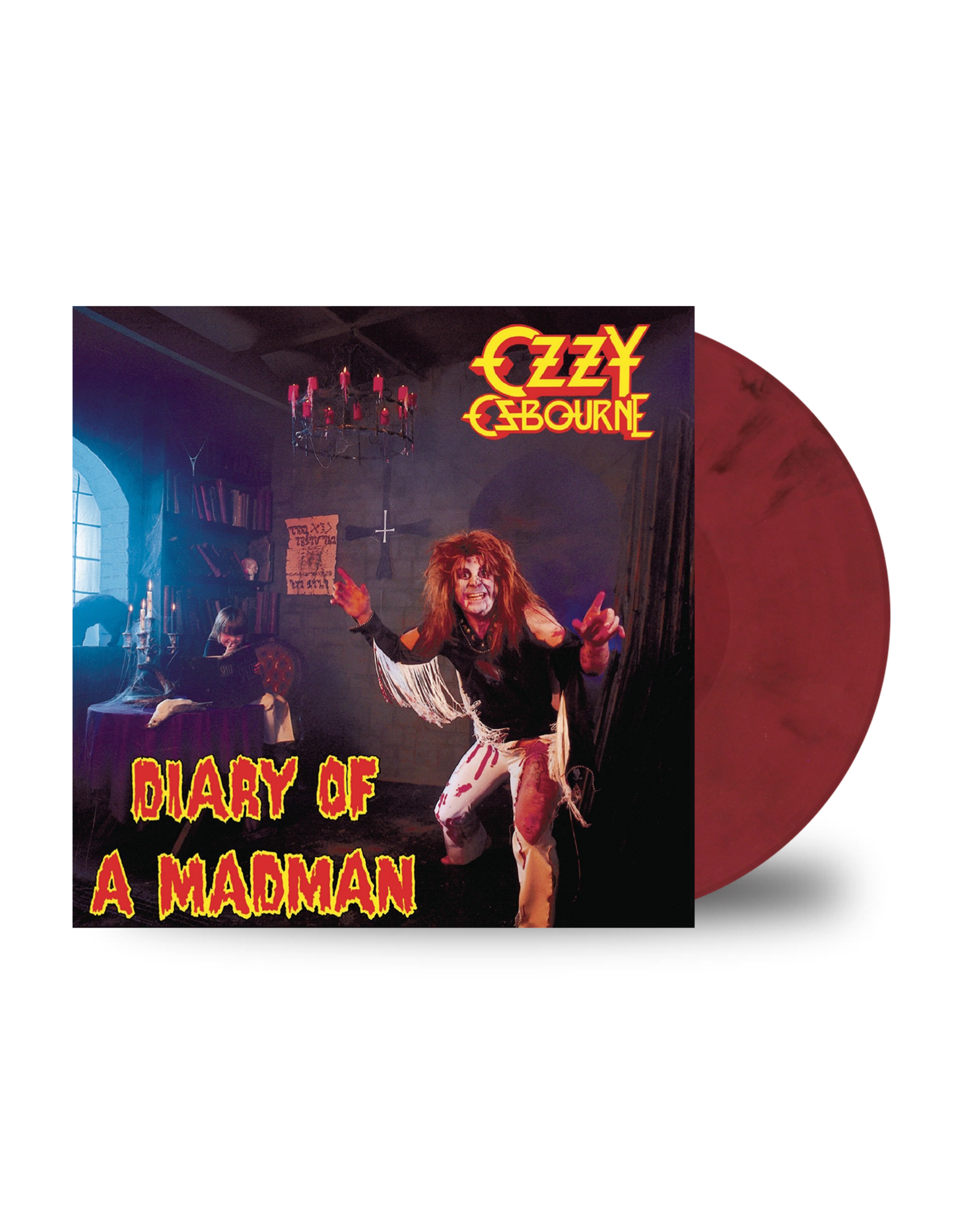Ozzy Osbourne - Diary of a Madman LP (40th Anniversary Red & Black Swirl Vinyl)