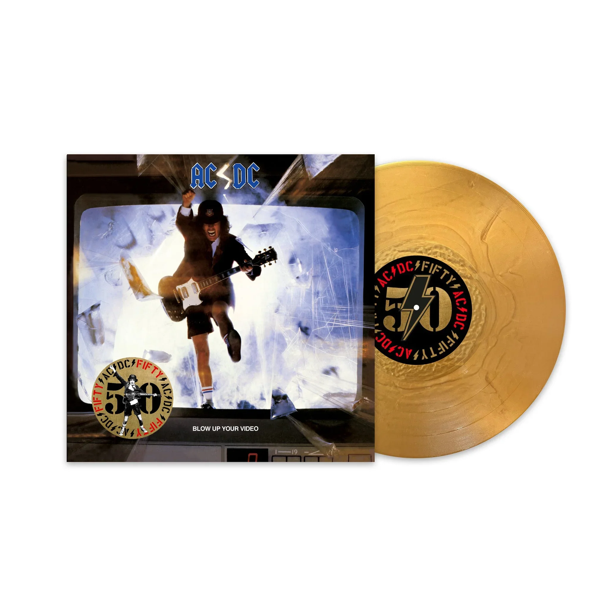 AC/DC - Blow up Your Video LP (50th Anniversary Gold Vinyl)
