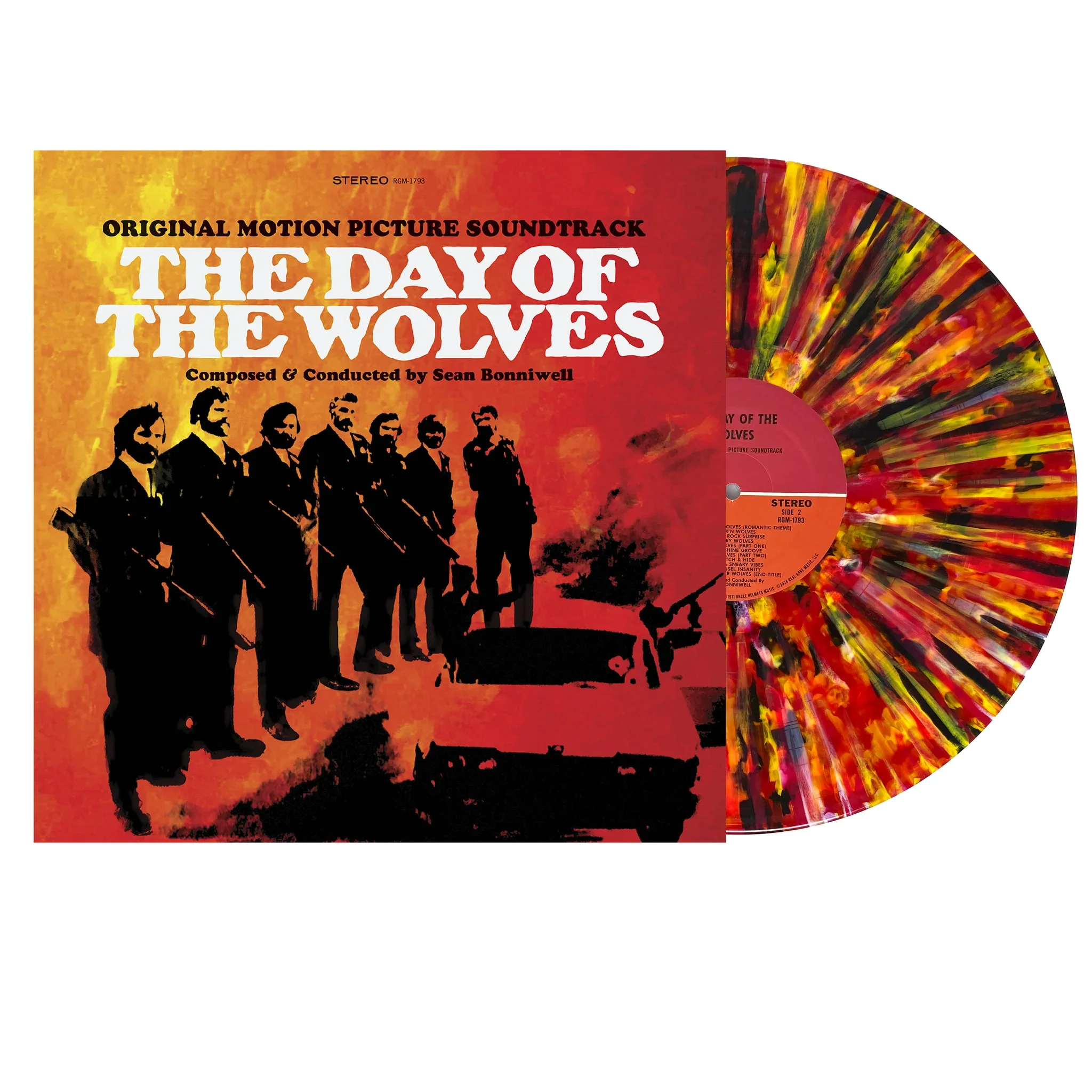 Day of the Wolves - Original Motion Picture Soundtrack LP (Limited Edition OG Splatter Vinyl Only 100 Copies)