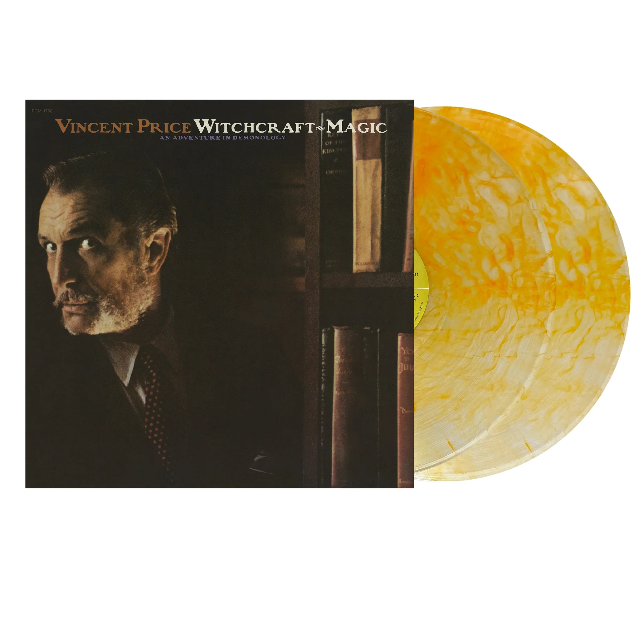 Vincent Price - Witchcraft/Magic - An Adventure in Demonology 2LP (Clear w/ Orange Swirl)