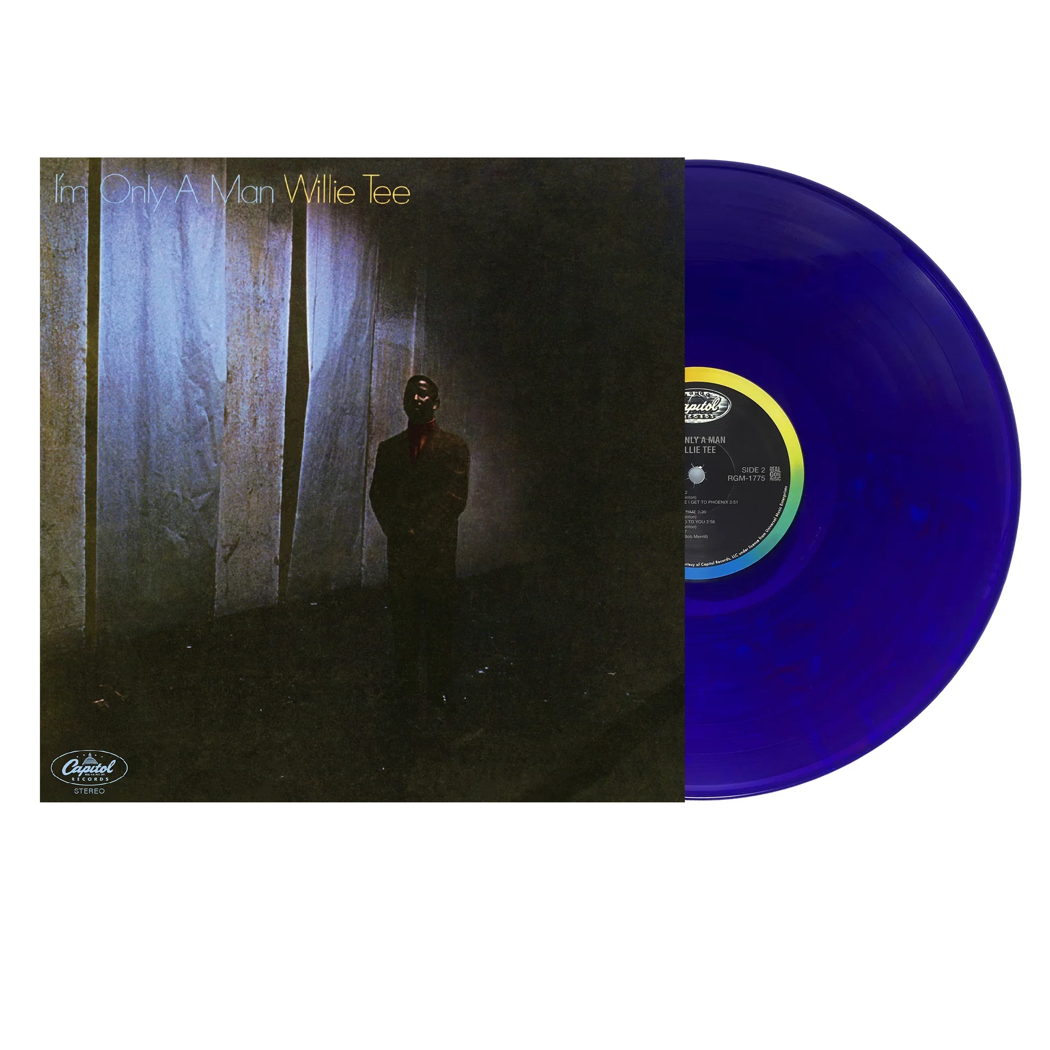 Willie Tee - I'm Only a Man LP (Limited Edition Purple Vinyl Only 1000 Copies)