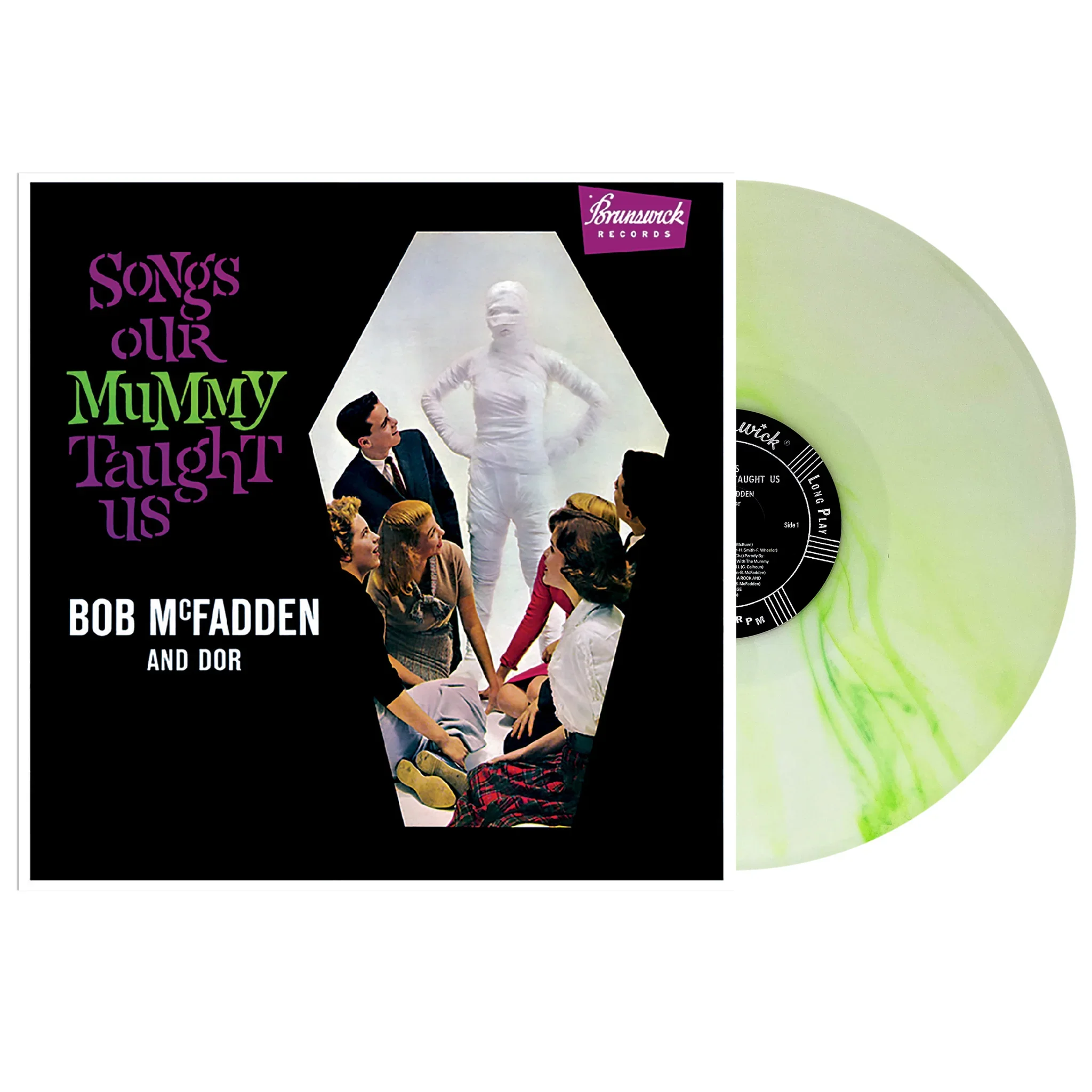 Bob McFadden and Dor - Songs our Mummy Taught Us LP (Limited Edition Natural w/ Green Swirl WEBX Only 100 Copies)