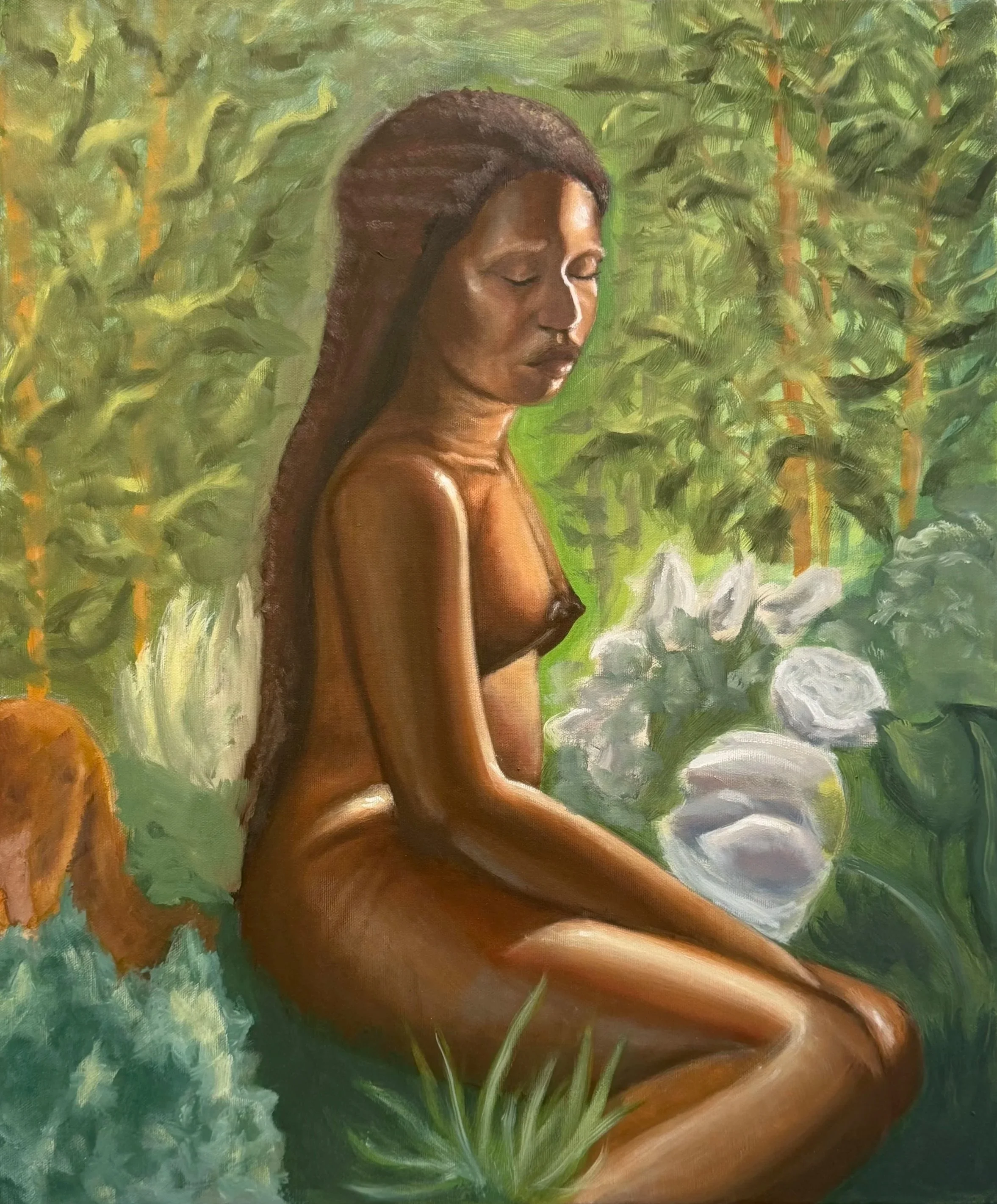 Ophelia, 18 x 24 in, oil on canvas, 2026
