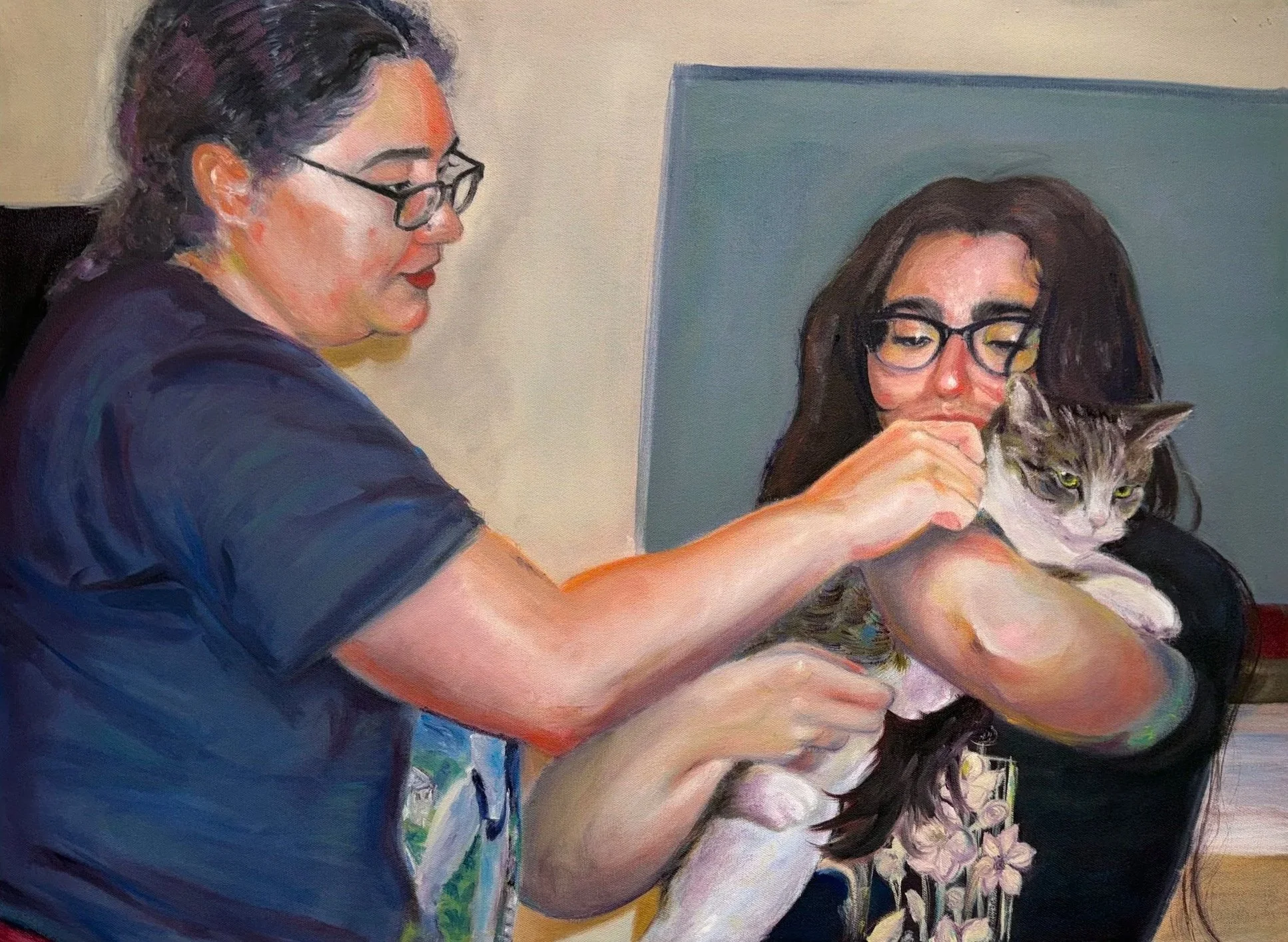 Brookie, 20 x 24 in, oil on canvas, 2026